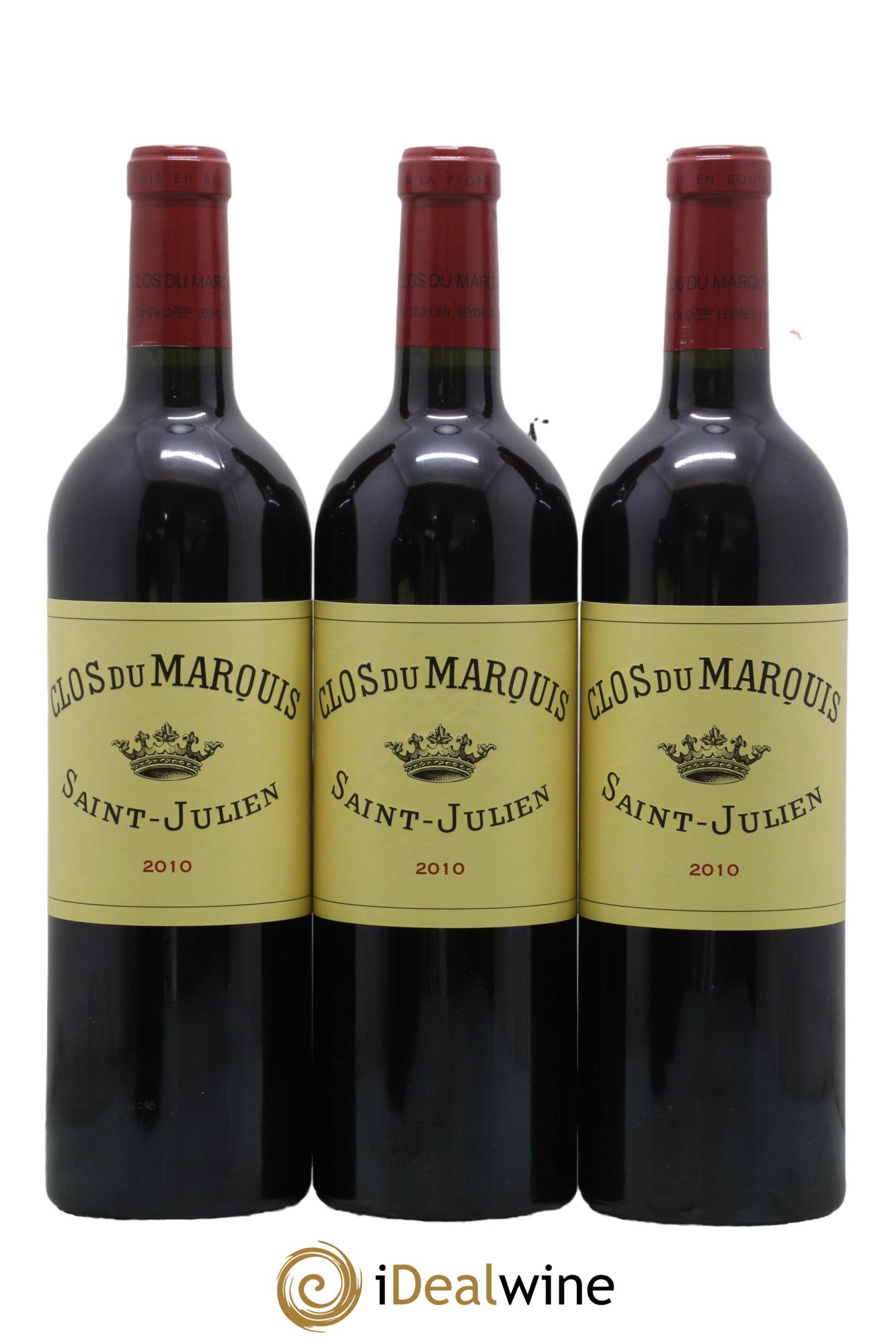 Clos du Marquis 2010 - Lot de 6 bouteilles - 1