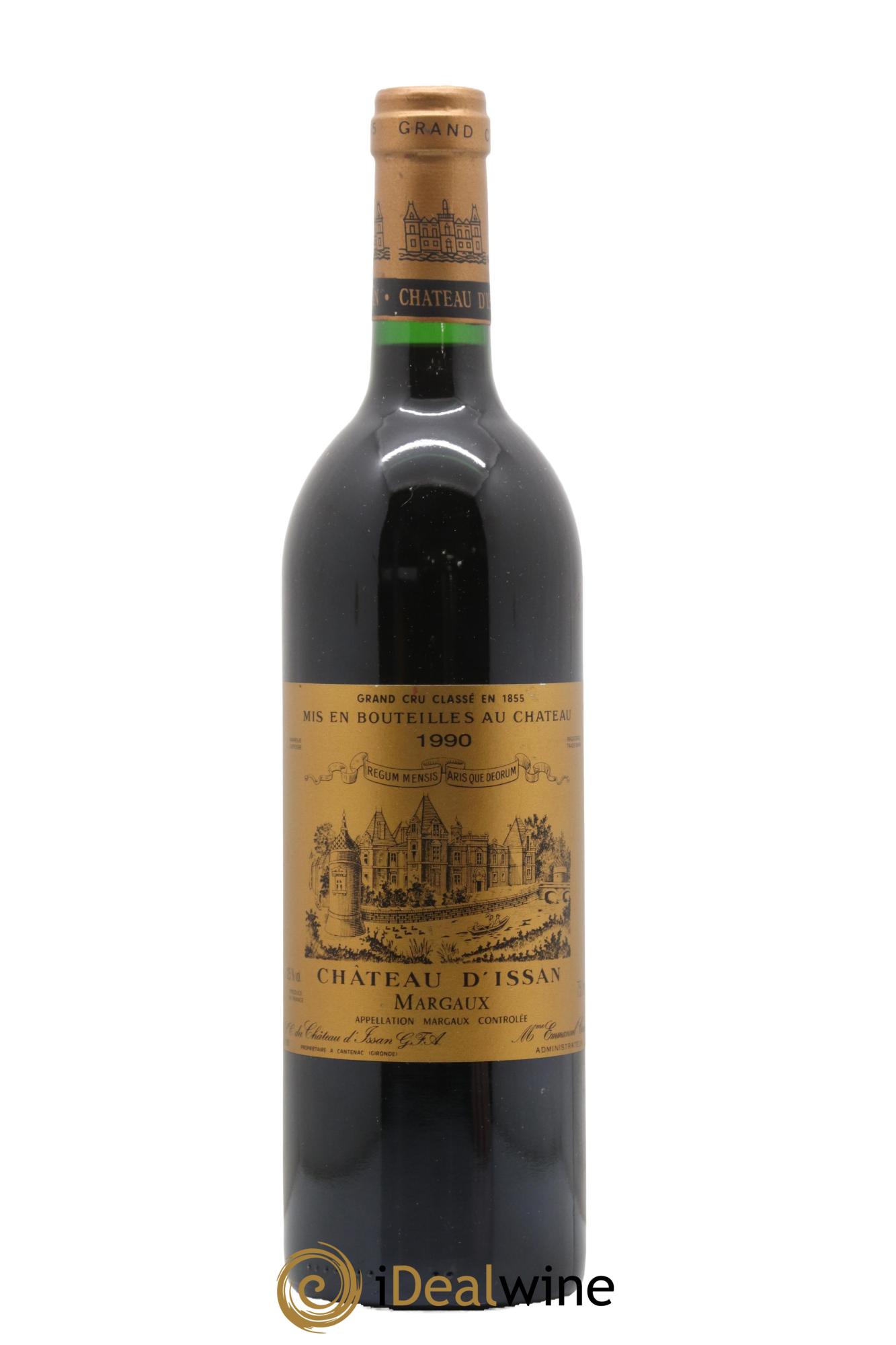 Château d'Issan 3ème Grand Cru Classé 1990 - Lotto di 1 bottiglia - 0