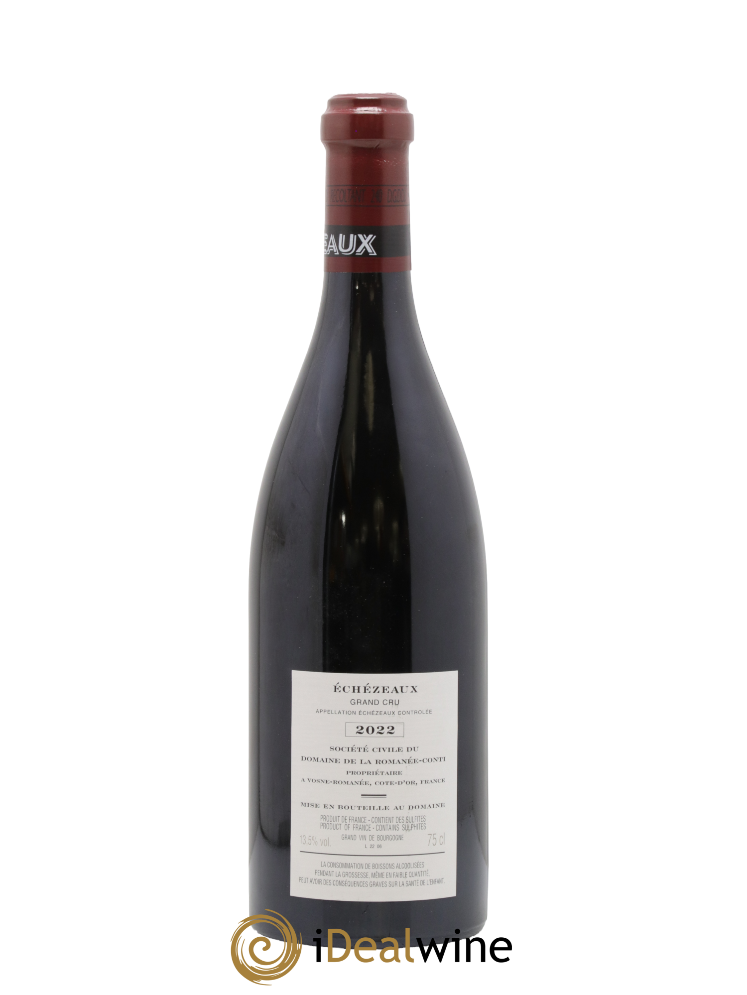 Echezeaux Grand Cru Domaine de la Romanée-Conti 2022 - Lot of 1 bottle - 1