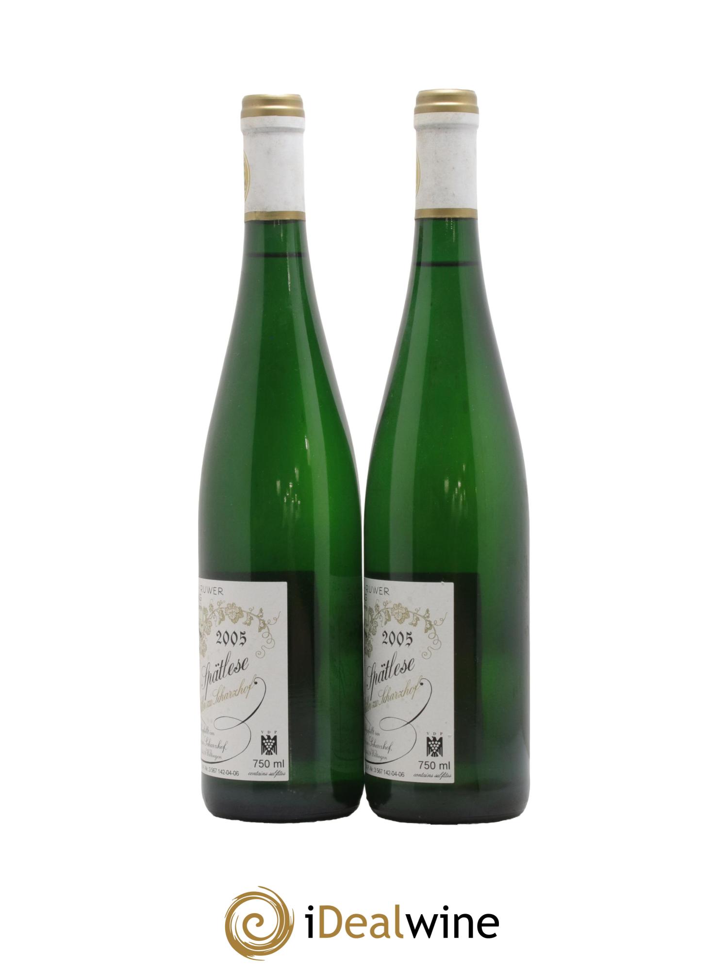 Riesling Scharzhofberger Spatlese Egon Muller 2005 - Lot of 2 bottles - 1