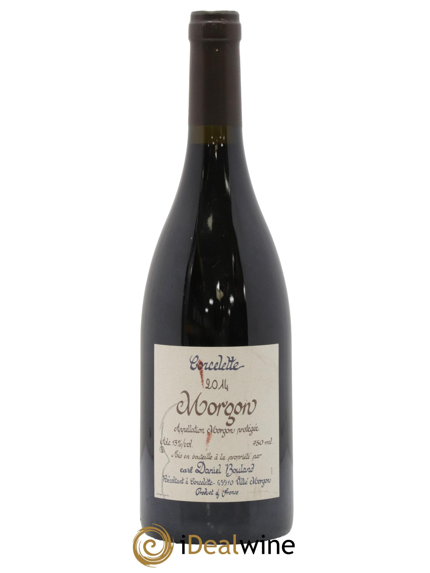 Morgon Corcelette Daniel Bouland (Domaine) 2014 - Lot de 1 bouteille - 0