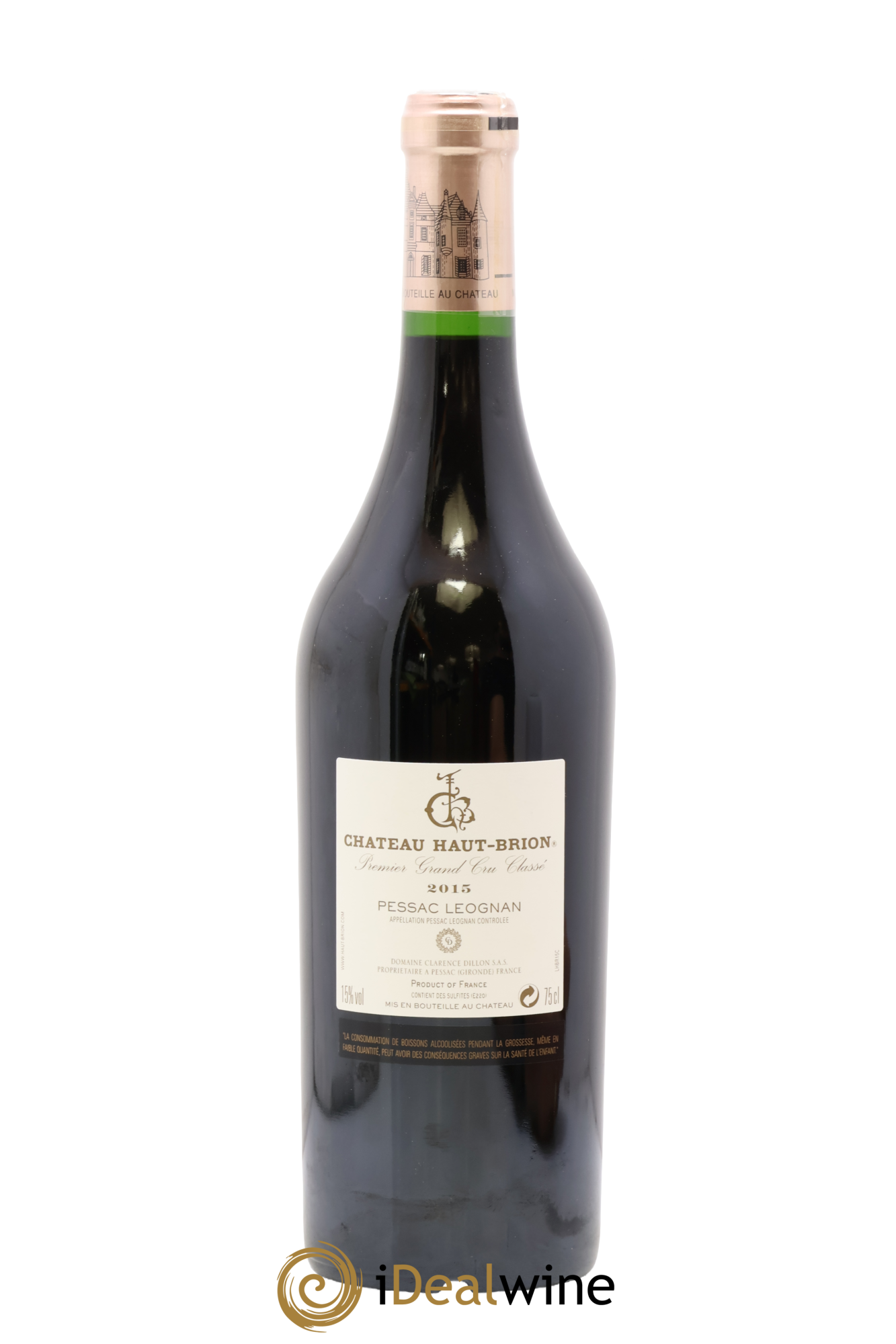 Château Haut Brion 1er Grand Cru Classé 2015 - Lote de 1 botella - 1