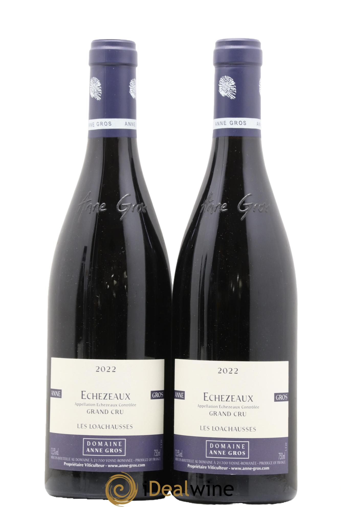 Echezeaux Grand Cru Les Loachausses Anne Gros 2022 - Lot de 2 bouteilles - 0
