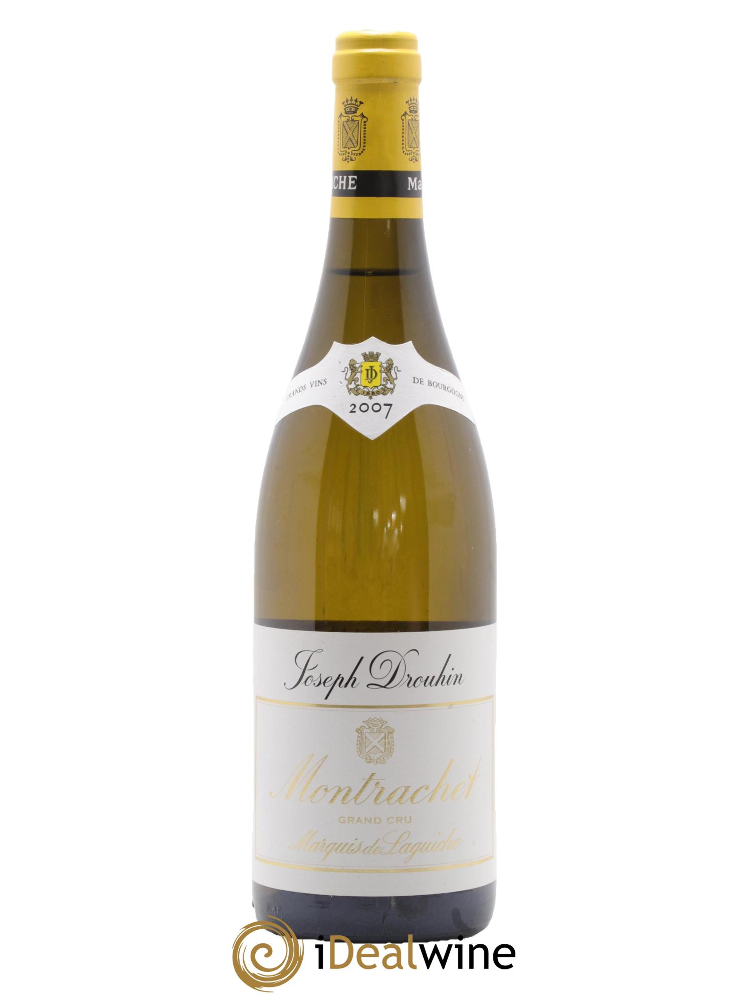 Montrachet Grand Cru Marquis de Laguiche Joseph Drouhin 2007 - Lot de 1 bouteille - 0