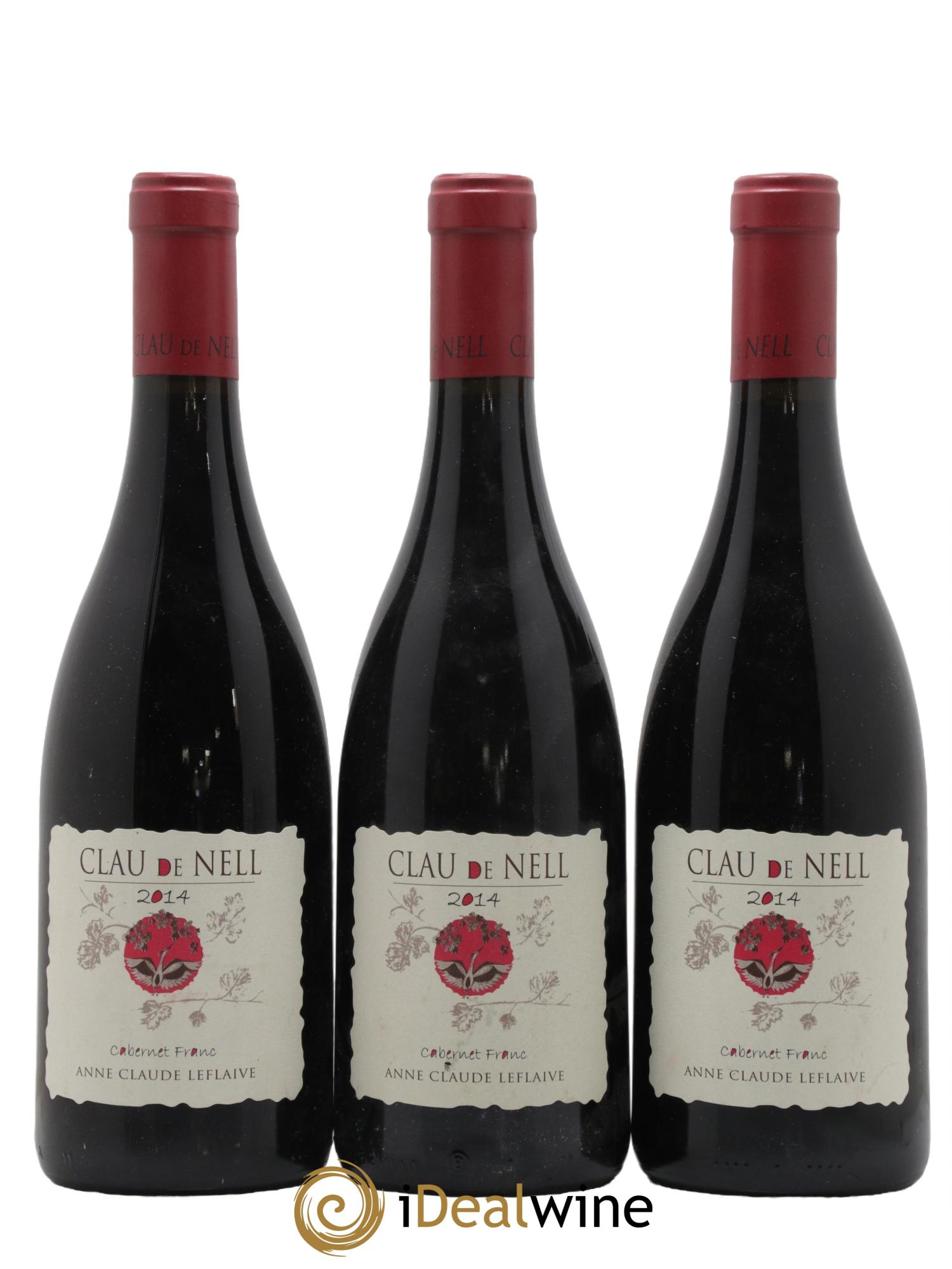 Anjou Cabernet franc Clau de Nell 2014 - Lot de 3 bouteilles - 0