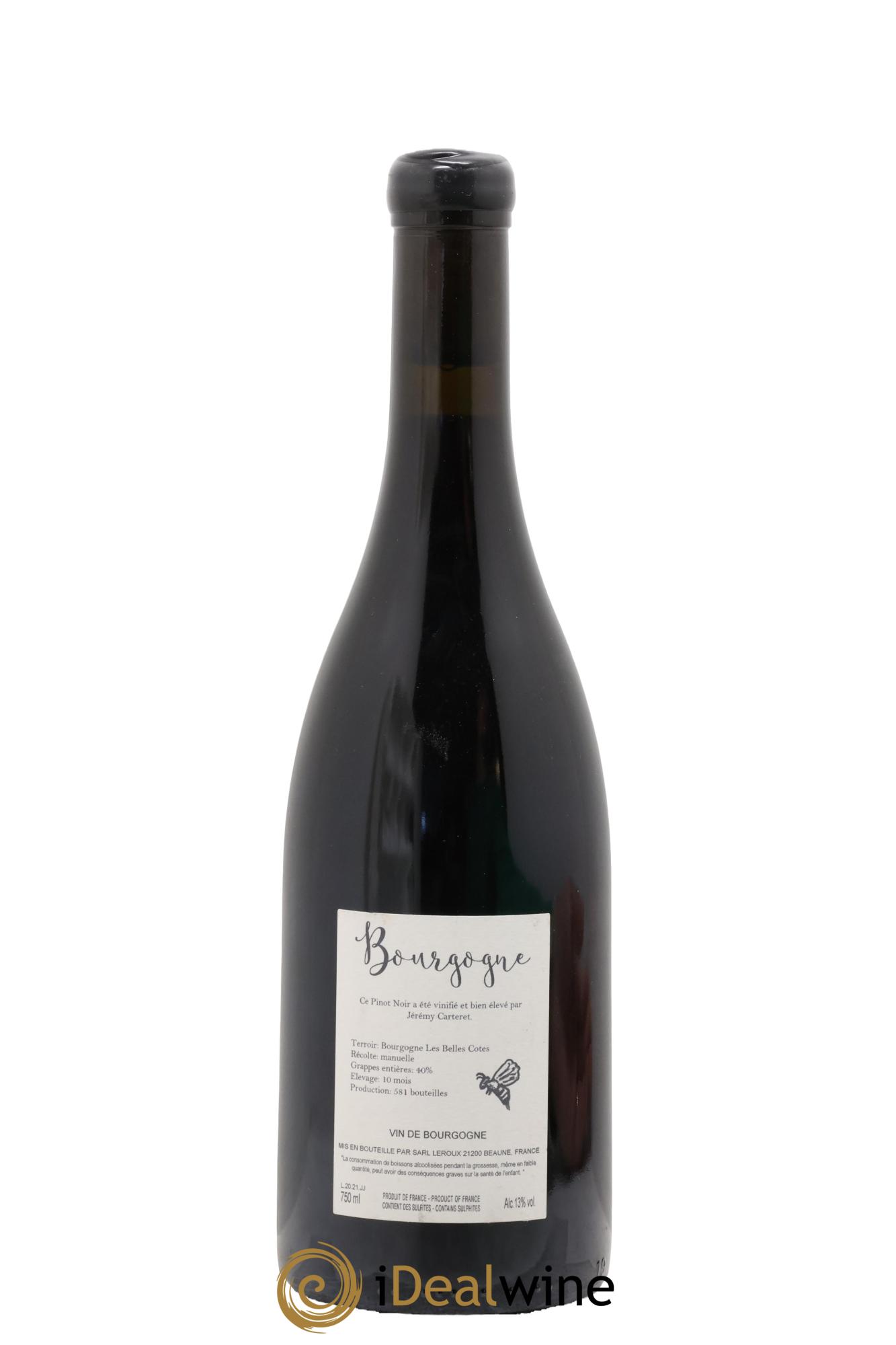 Bourgogne Jérémy Carteret 2021 - Lotto di 1 bottiglia - 1