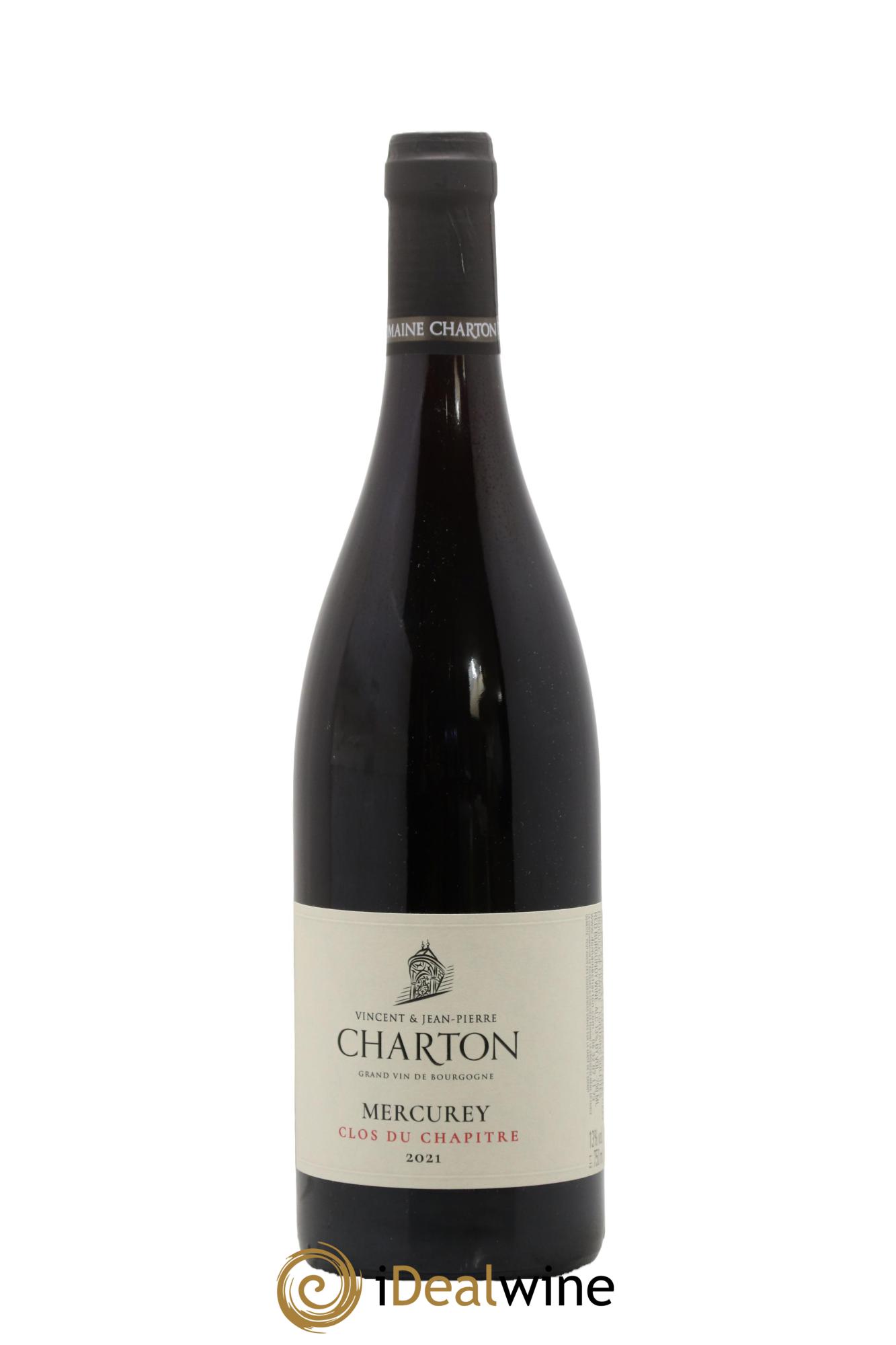 Mercurey Clos Du Chapitre Charton 2021 - Lot de 1 bouteille - 0