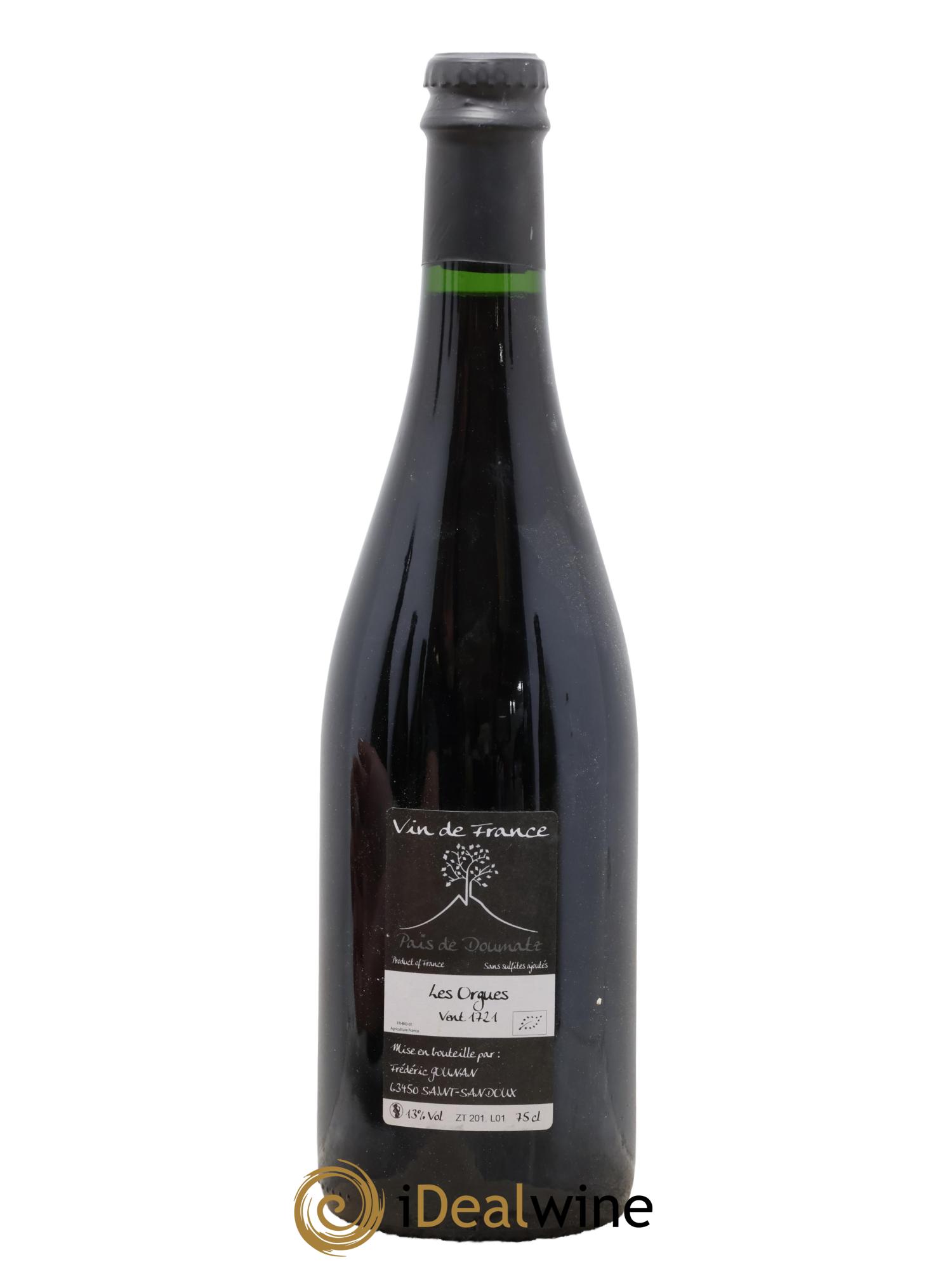 Vin de France Les Orgues Vignoble de l'Arbre Blanc 2017 - Lotto di 1 bottiglia - 1