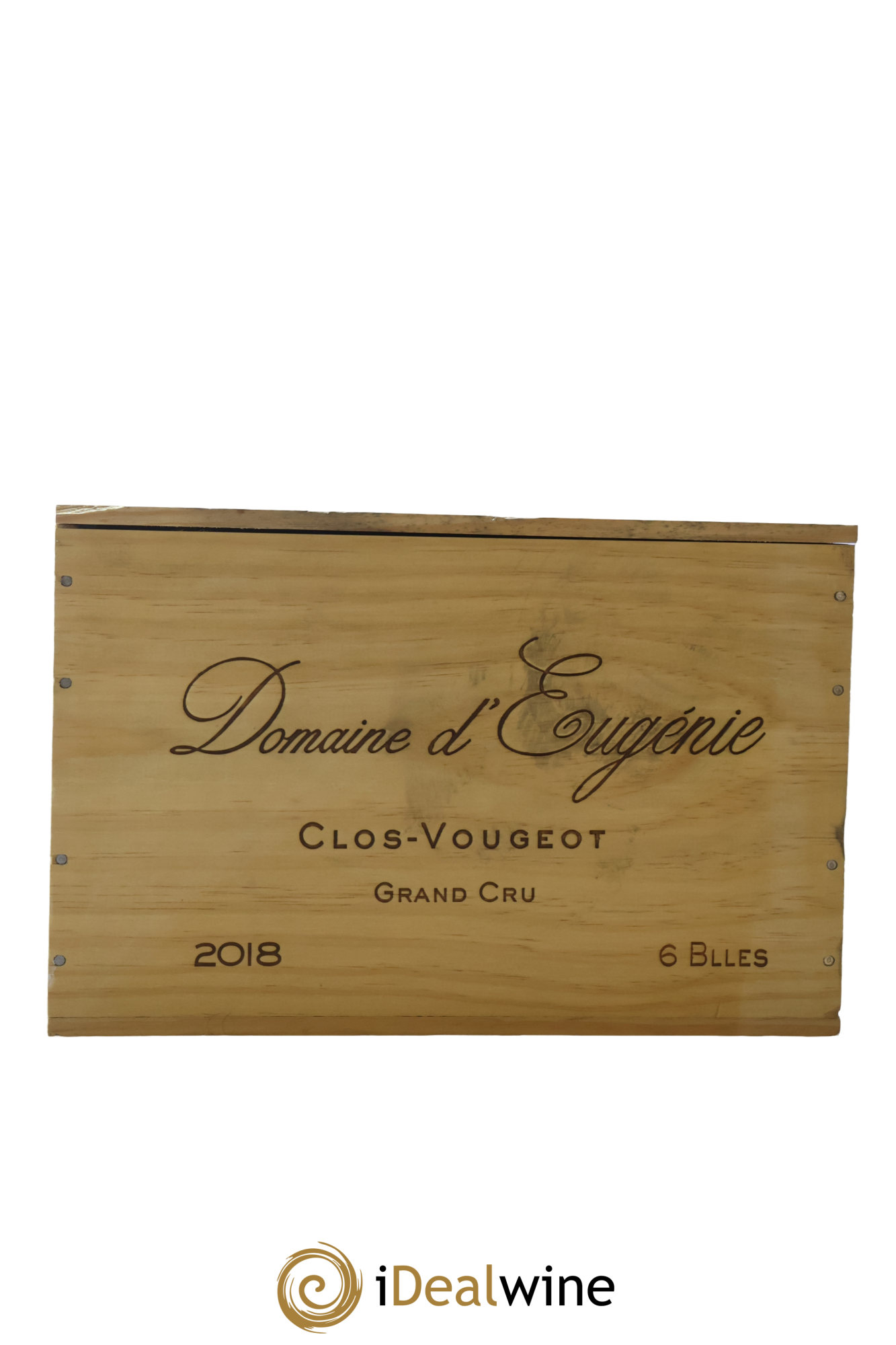Clos de Vougeot Grand Cru Domaine René Engel - Domaine Eugénie 2018 - Lot de 6 bouteilles - 5