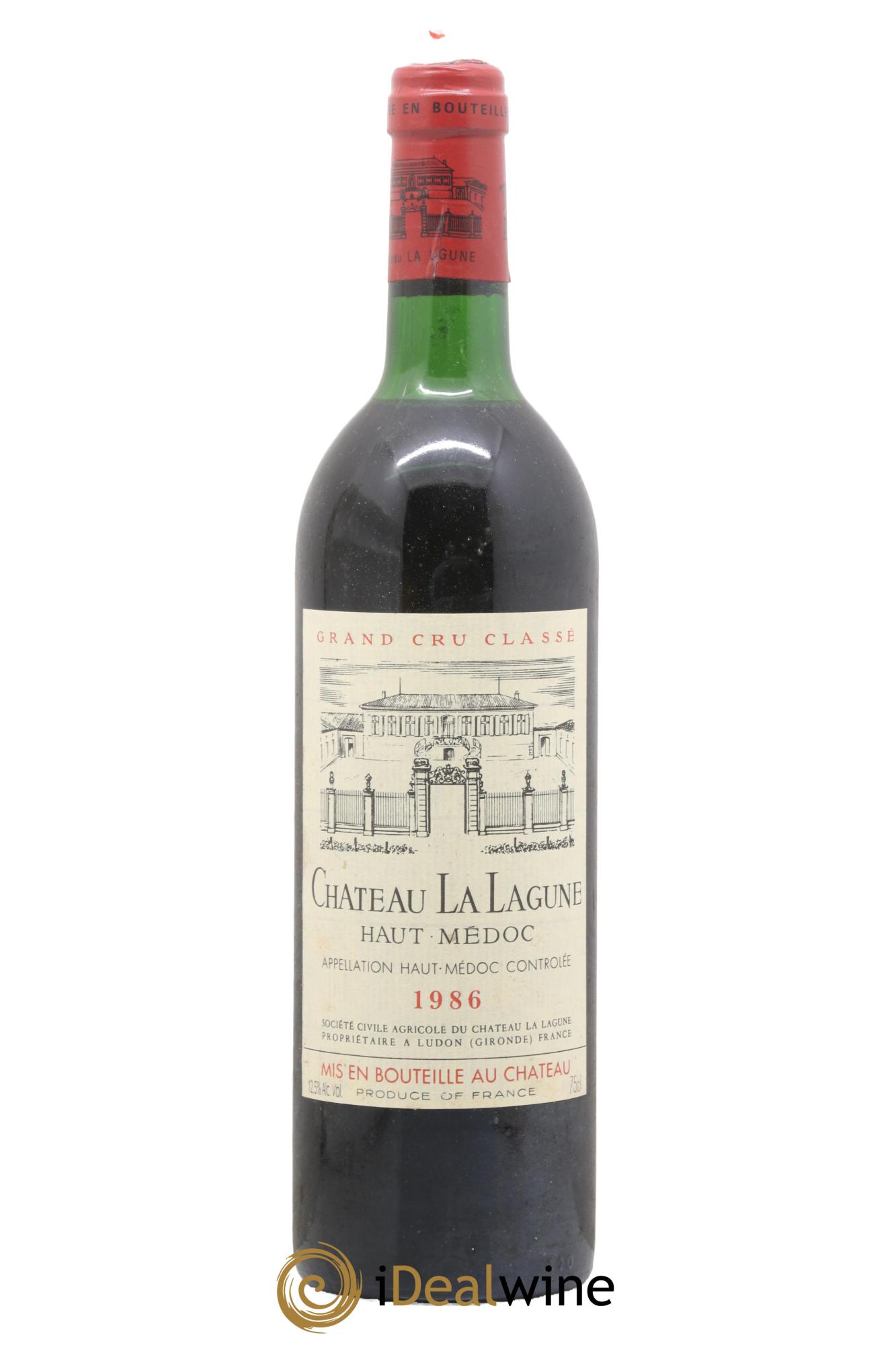 Château la Lagune 3ème Grand Cru Classé 1986 - Lot de 1 bouteille - 0