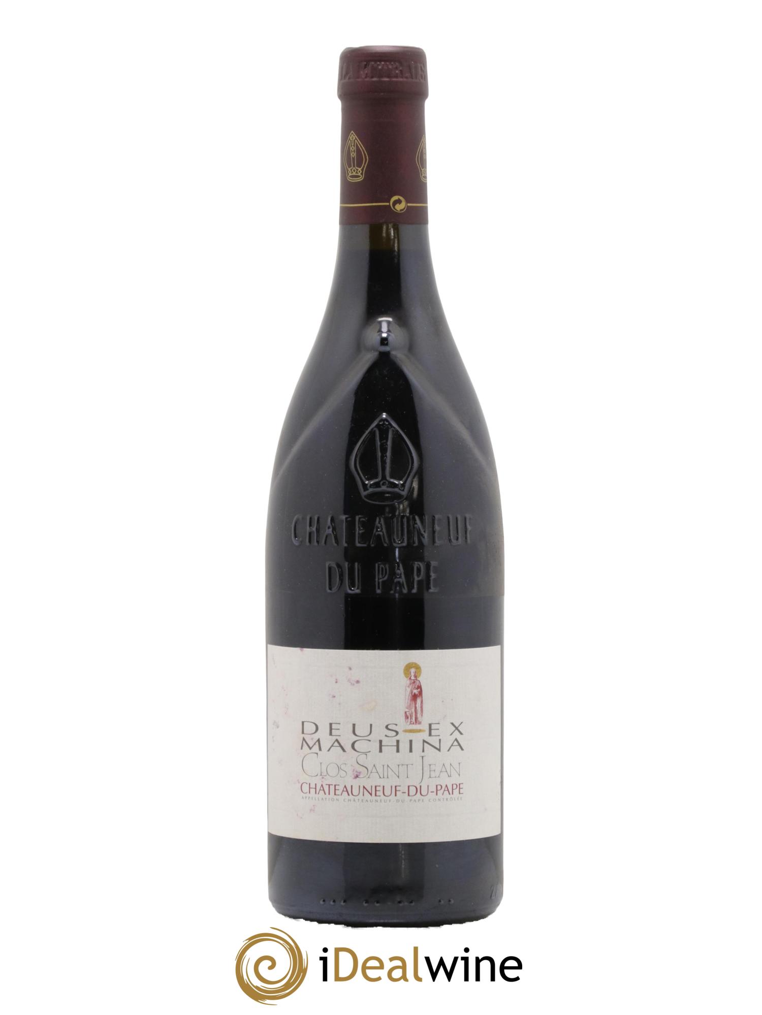 Châteauneuf-du-Pape Clos Saint-Jean Deus Ex Machina Pascal et Vincent Maurel 2012 - Lot de 1 bouteille - 0