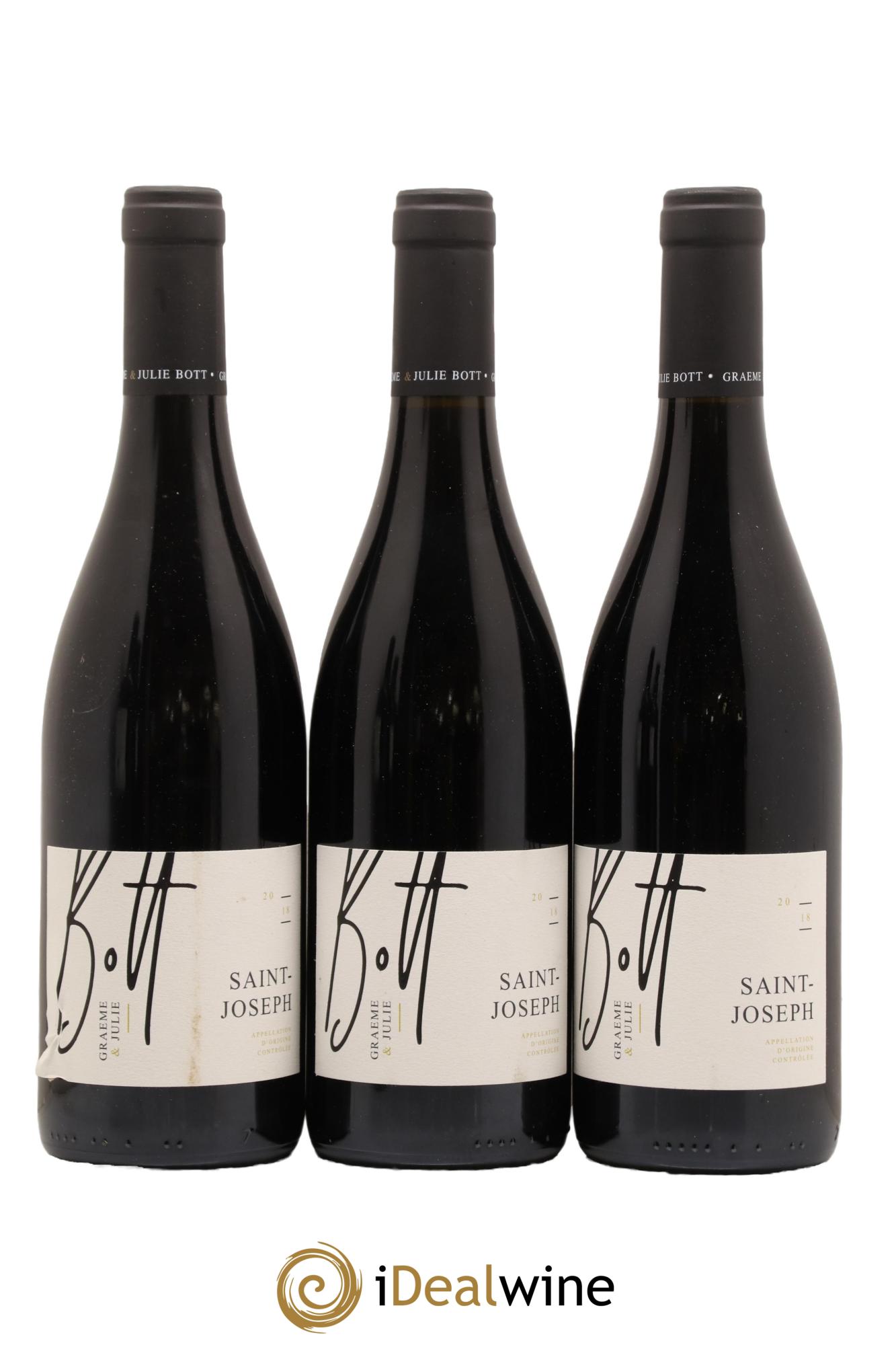 Saint-Joseph Graeme & Julie Bott 2018 - Lot de 3 bouteilles - 0