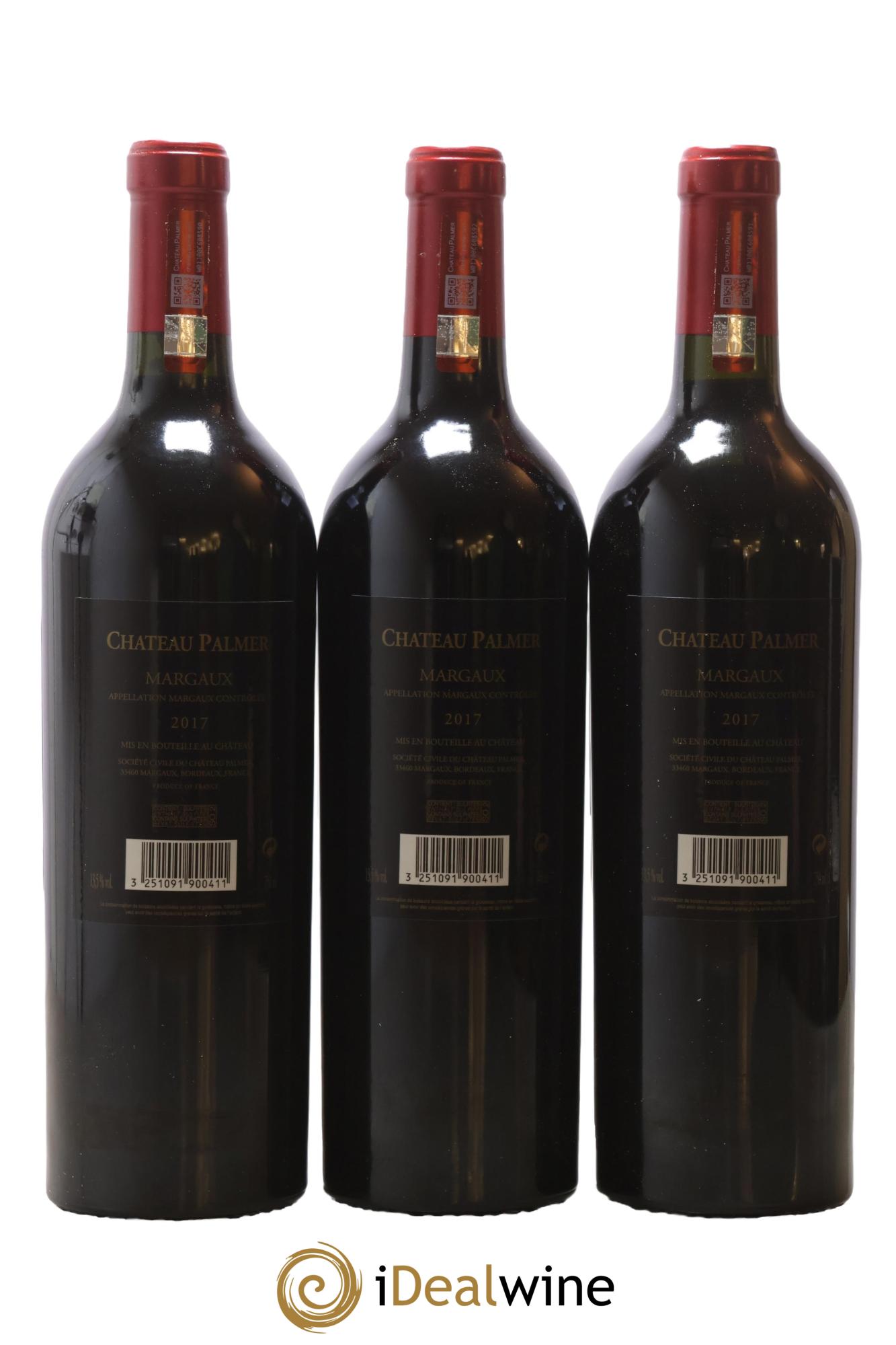 Château Palmer 3ème Grand Cru Classé 2017 - Lot de 6 bouteilles - 4