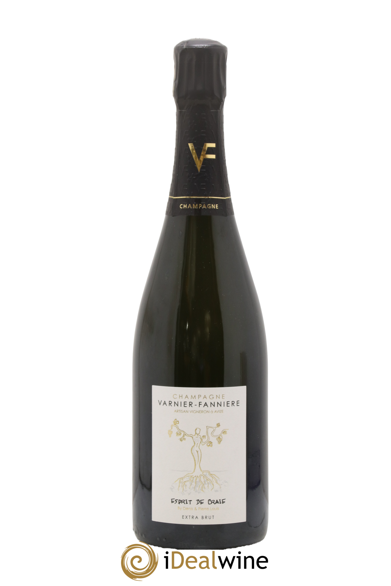 Champagne Extra Brut Esprit de Craie Varnier-Fannière - Lot de 1 bouteille - 0