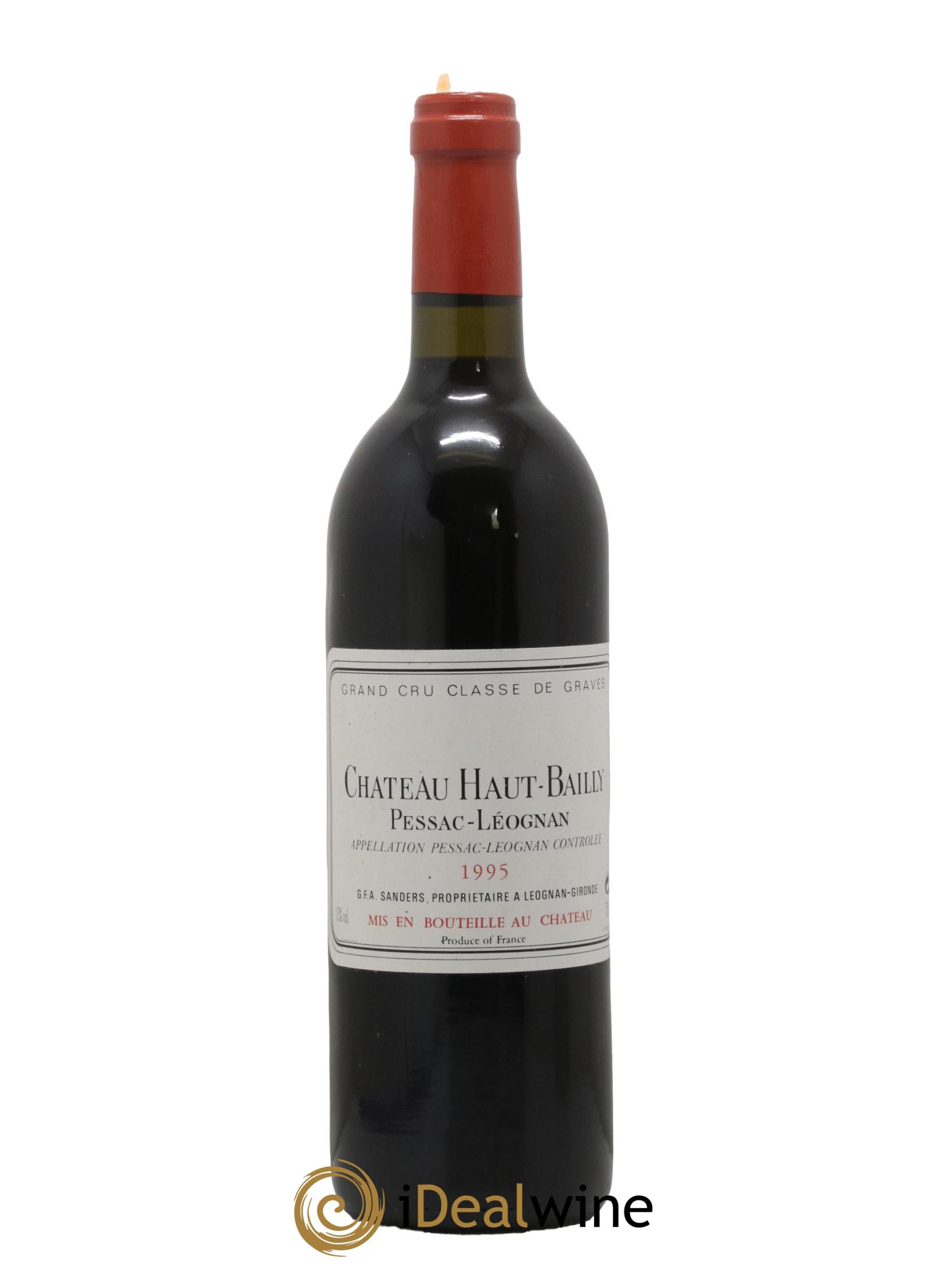 Château Haut-Bailly Cru Classé de Graves 1995 - Lot de 1 bouteille - 0