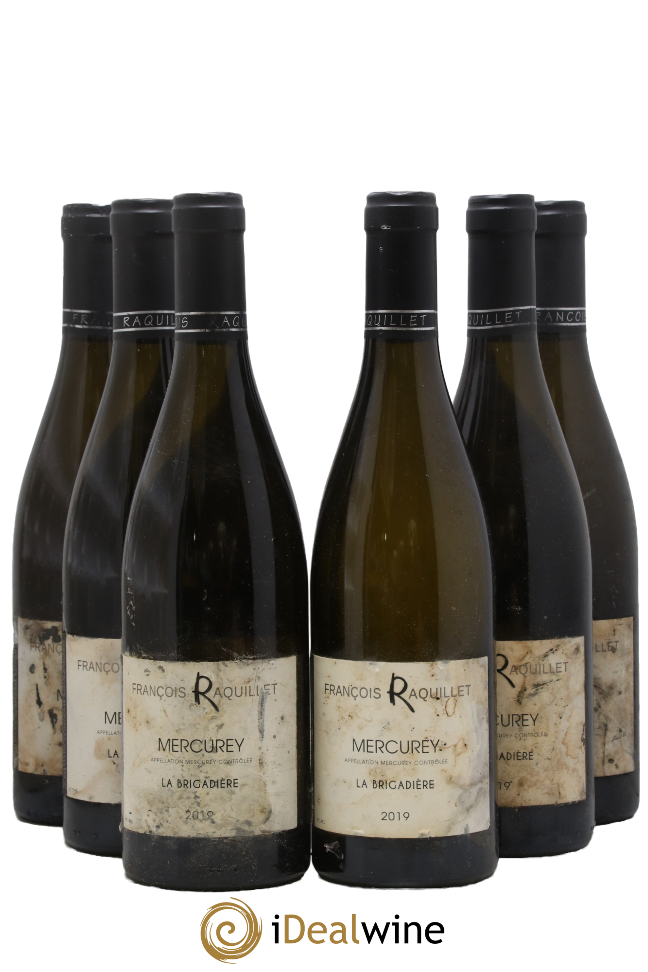 Mercurey La Brigadière François Raquillet 2019 - Lot de 6 bouteilles - 0