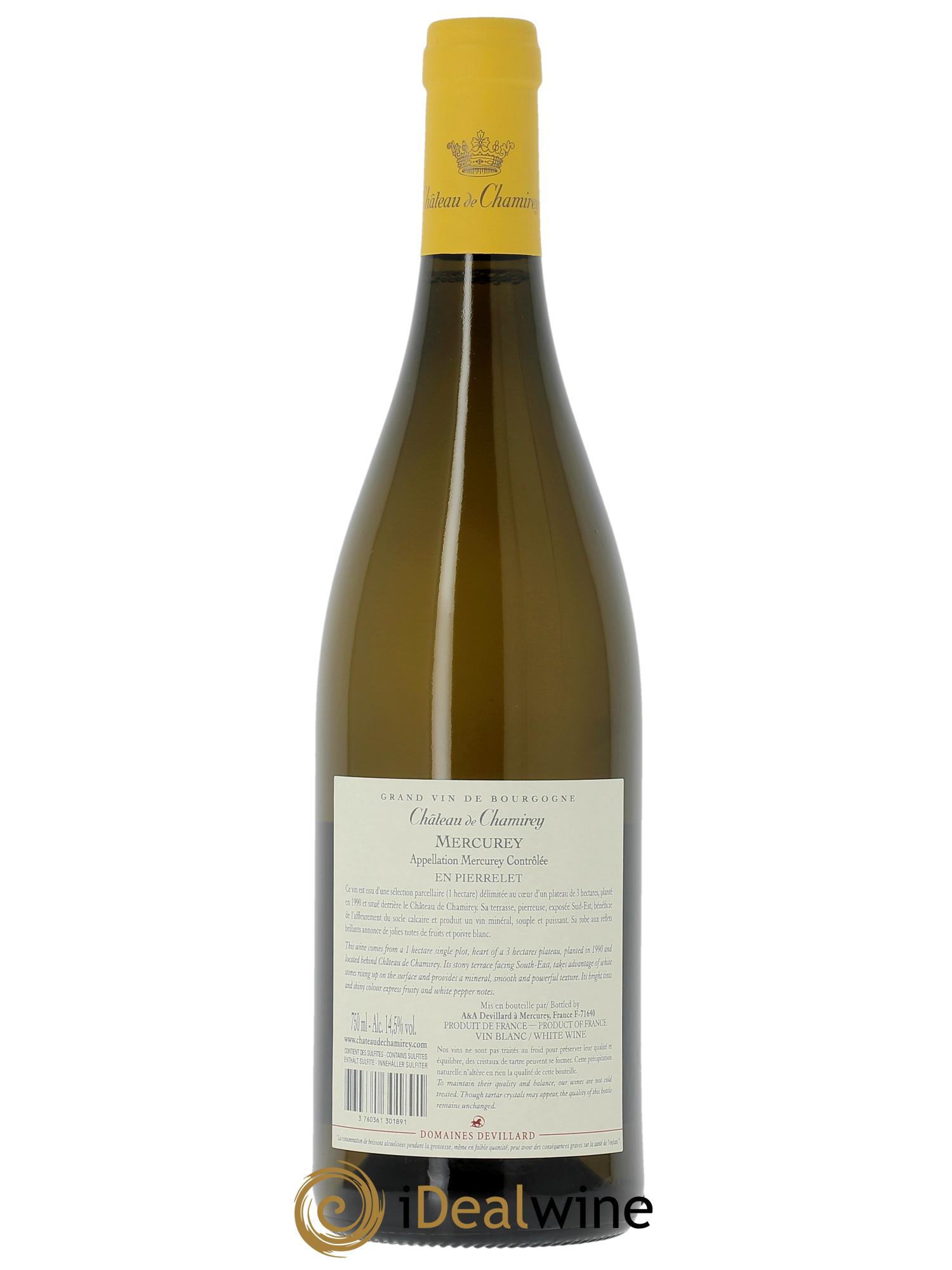 Mercurey En Pierrelet Château de Chamirey  2023 - Lotto di 1 bottiglia - 1