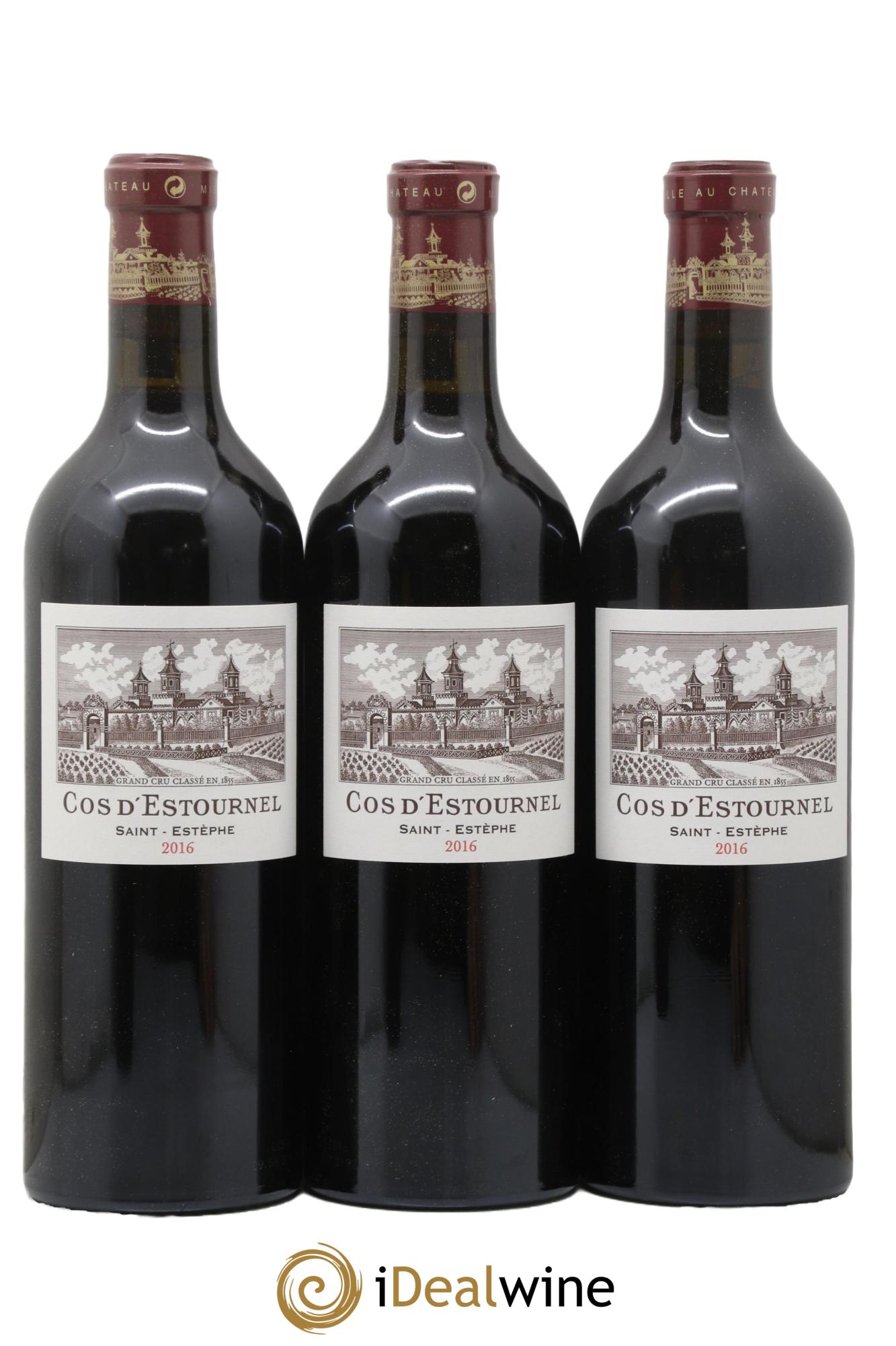 Cos d'Estournel 2ème Grand Cru Classé 2016 - Lot of 6 bottles - 1