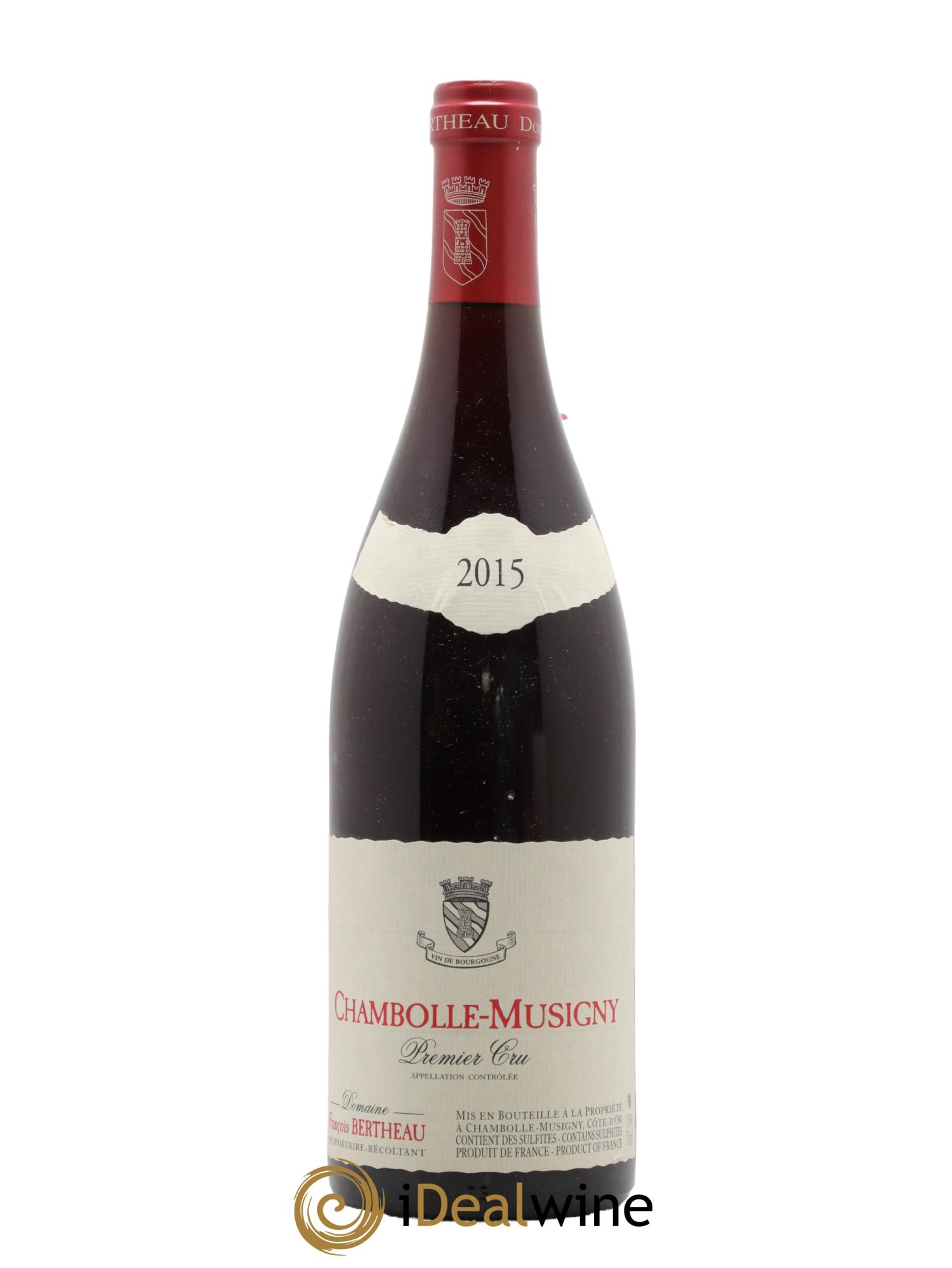 Chambolle-Musigny 1er Cru François Bertheau 2015 - Lot de 1 bouteille - 0