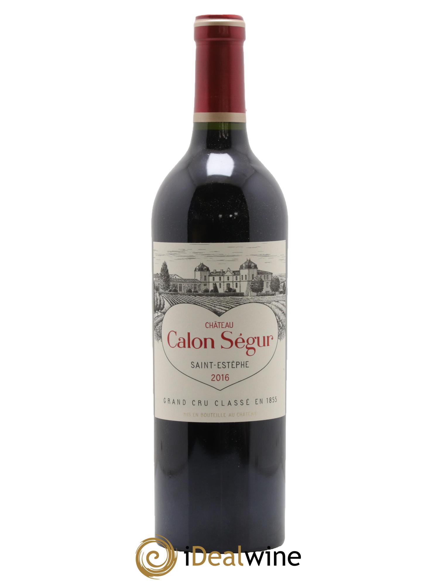 Château Calon Ségur 3ème Grand Cru Classé 2016 - Lot de 1 bouteille - 0