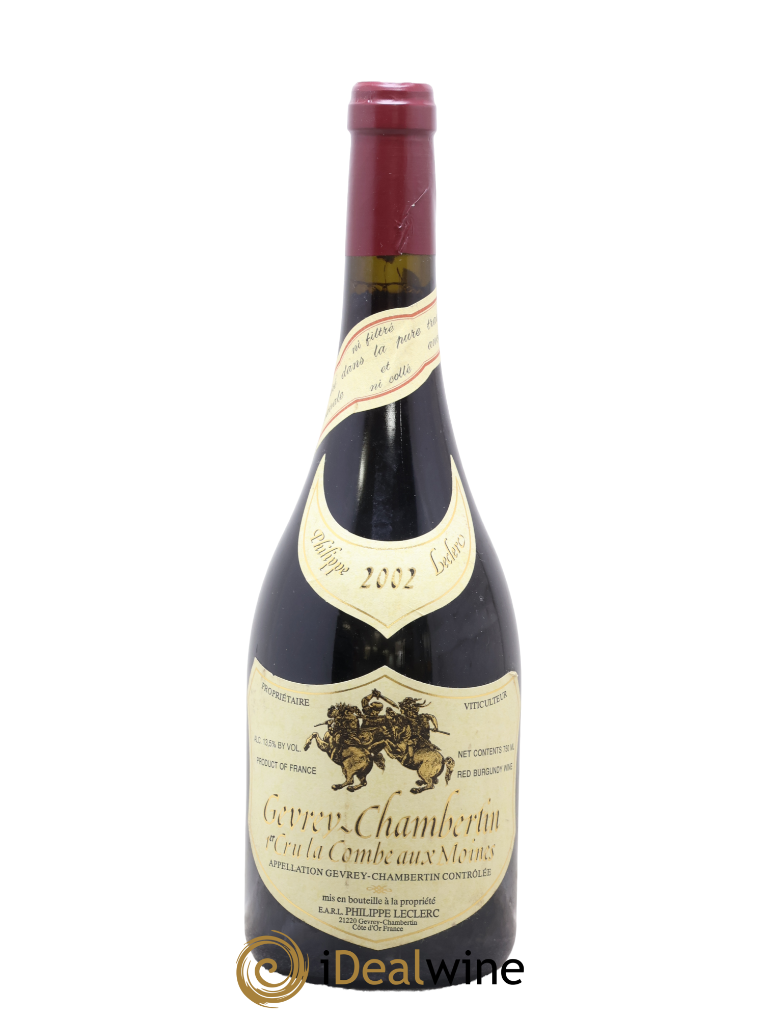 Gevrey-Chambertin 1er Cru La Combe aux Moines Philippe Leclerc 2002 - Lotto di 1 bottiglia - 0