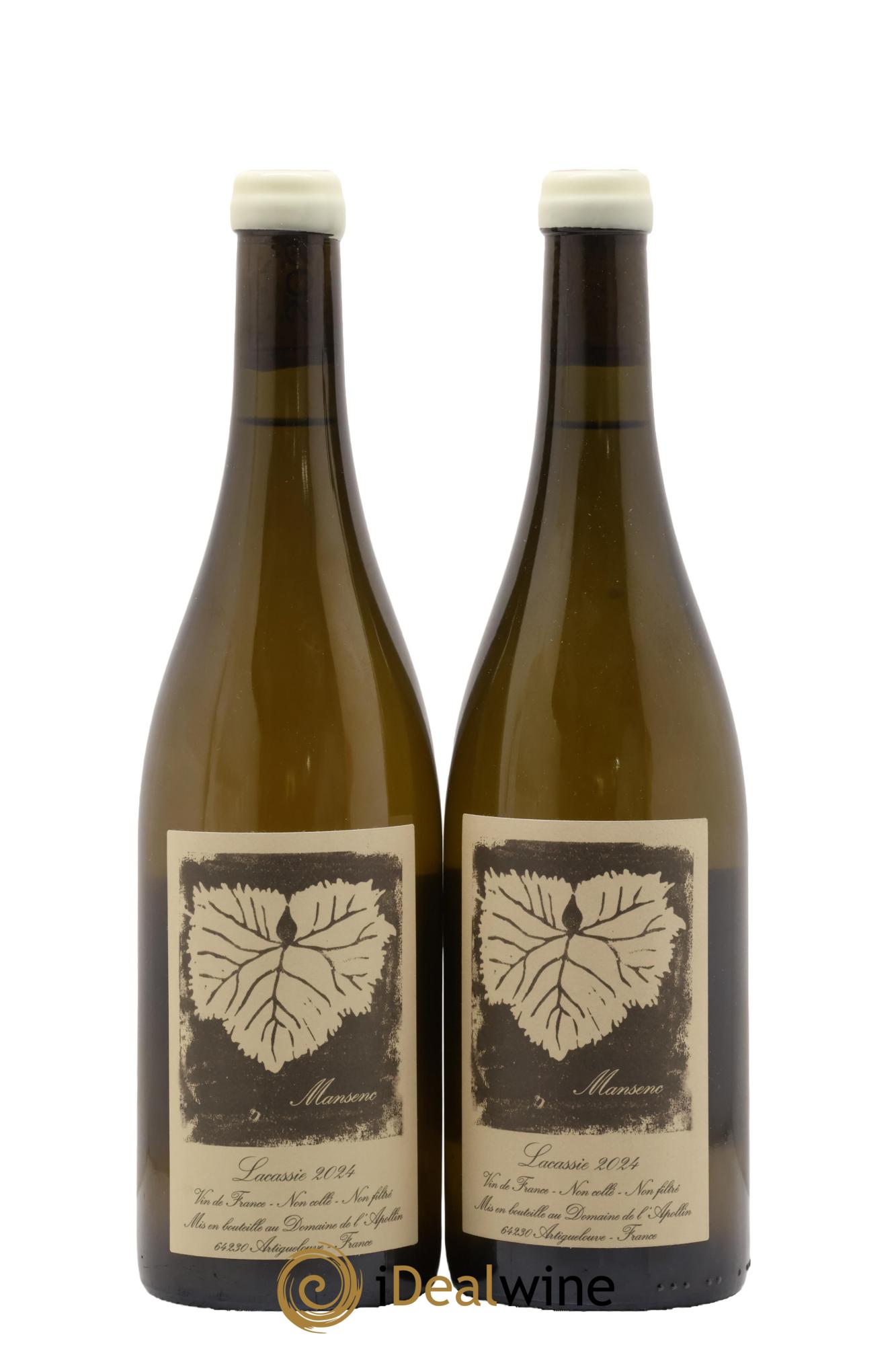 Vin de France Lacassie Domaine de l'Apollin - Florent Foury 2024 - Lot de 2 bouteilles - 0