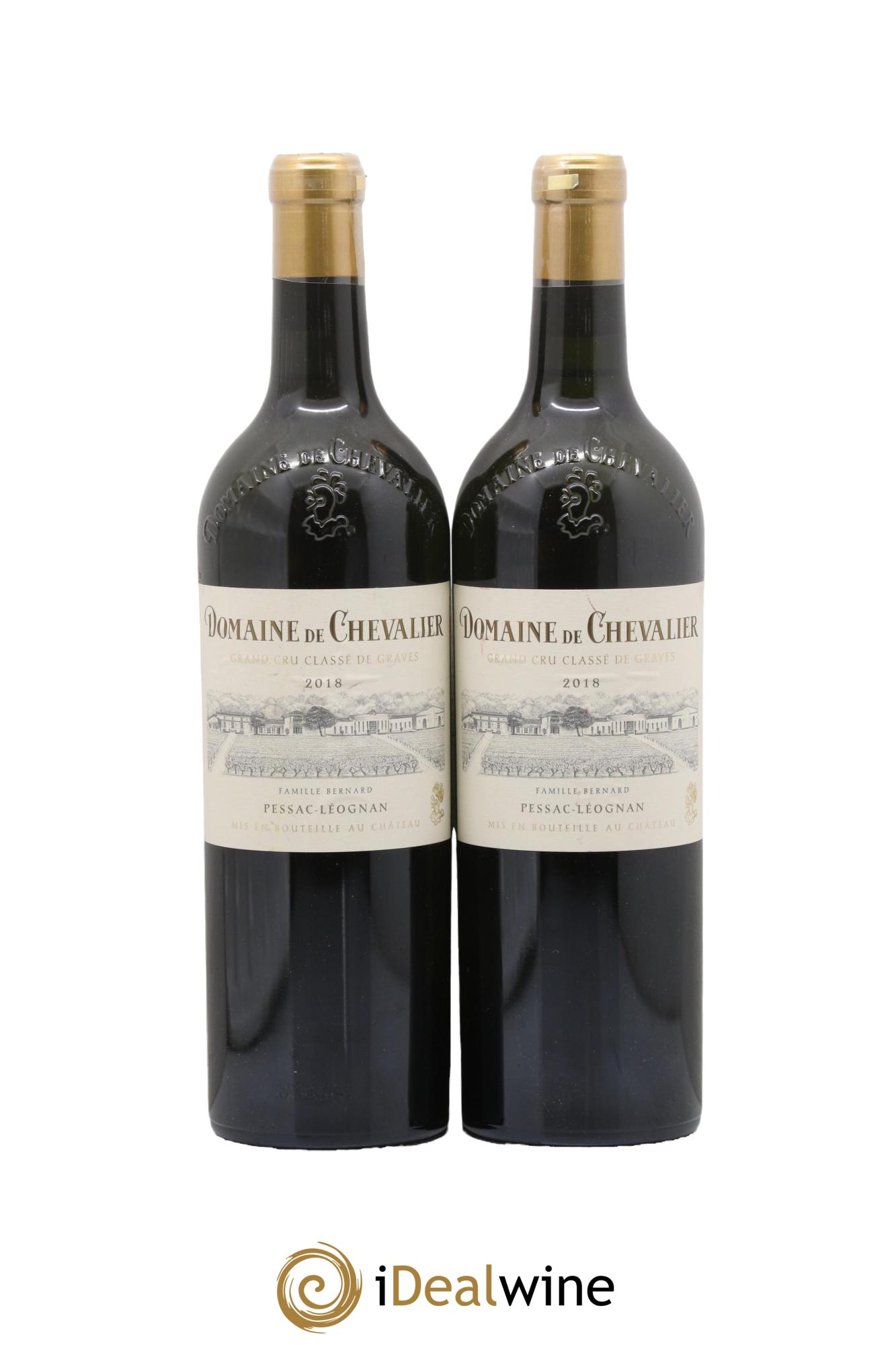 Domaine de Chevalier Cru Classé de Graves 2018 - Lot de 2 bouteilles - 0