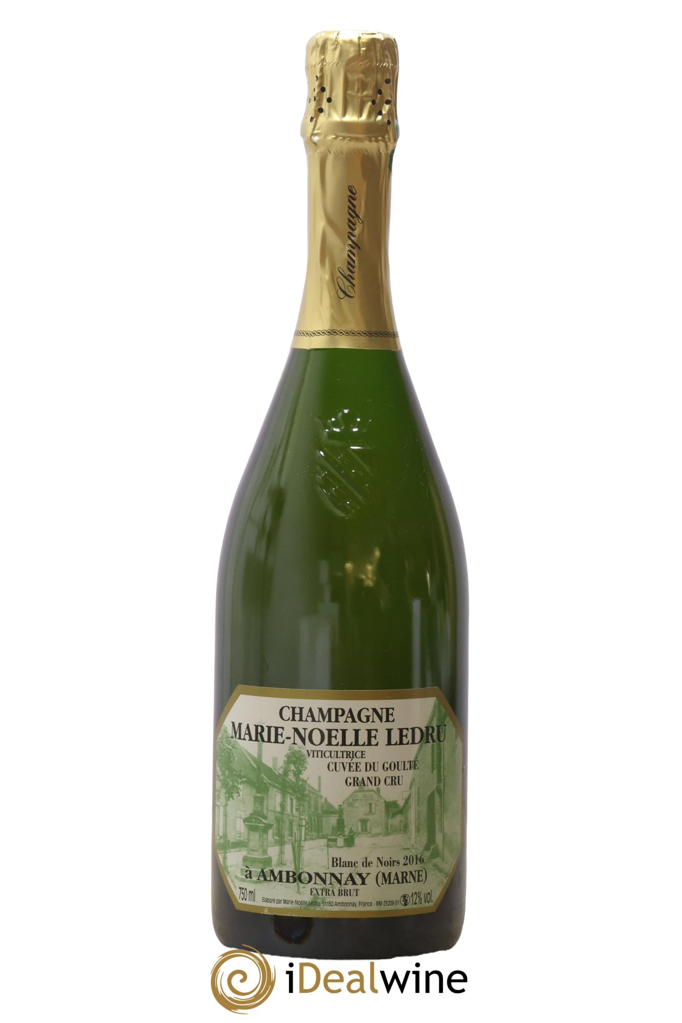 Cuvée du Goulté Blanc de Noirs Marie-Noëlle Ledru 2016 - Lot of 1 bottle - 0