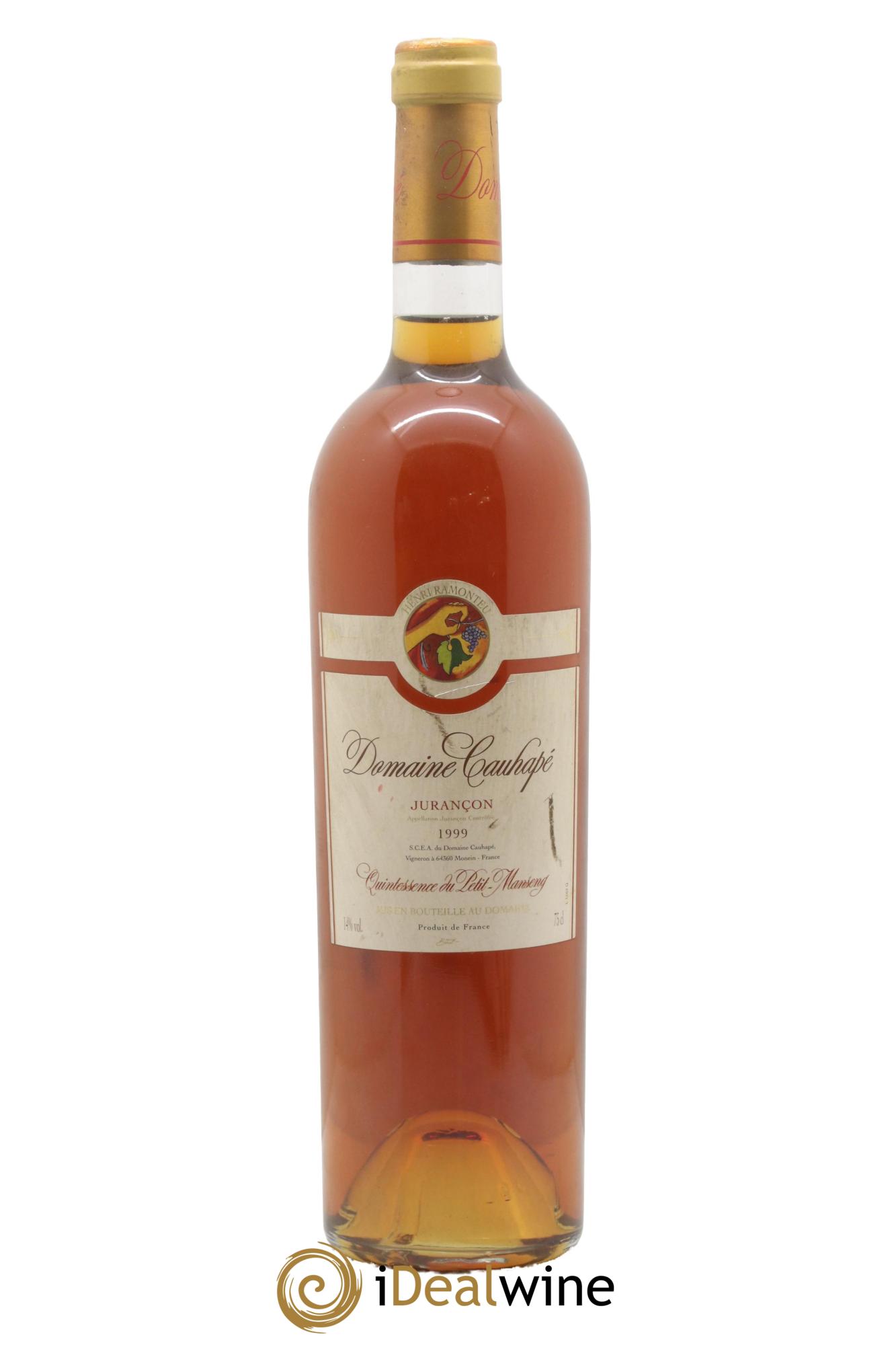 Jurançon Quintessence du Petit Manseng Cauhapé 1999 - Lot de 1 bouteille - 0