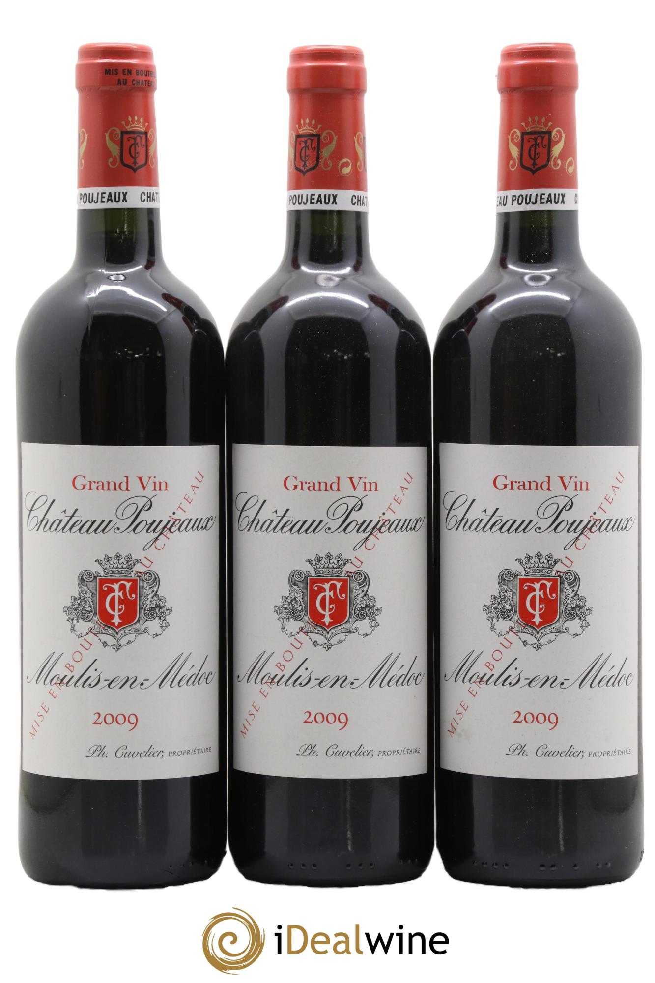 Château Poujeaux 2009 - Lot de 6 bouteilles - 2