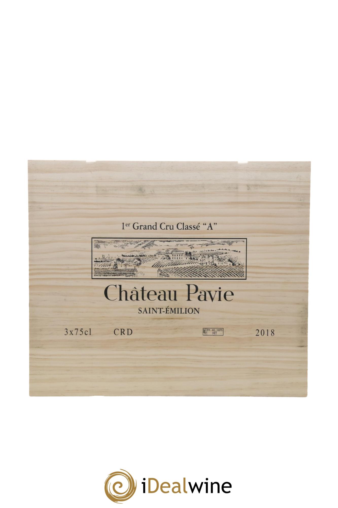Château Pavie 1er Grand Cru Classé A 2018 - Lot de 3 bouteilles - 2