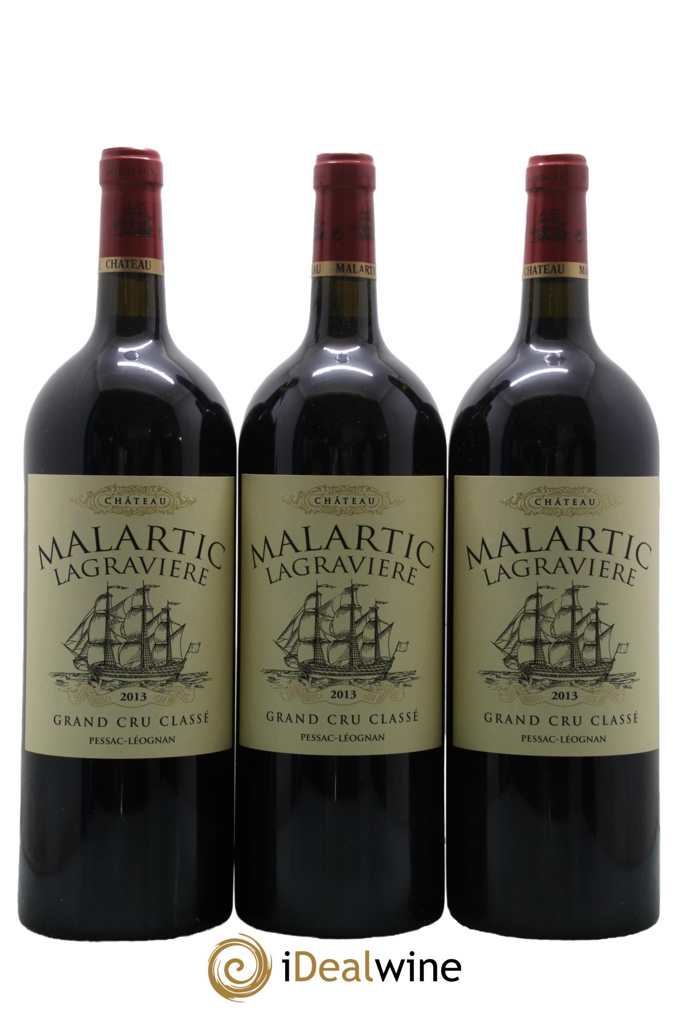 Château Malartic-Lagravière Cru Classé de Graves 2013 - Lot de 6 magnums - 1