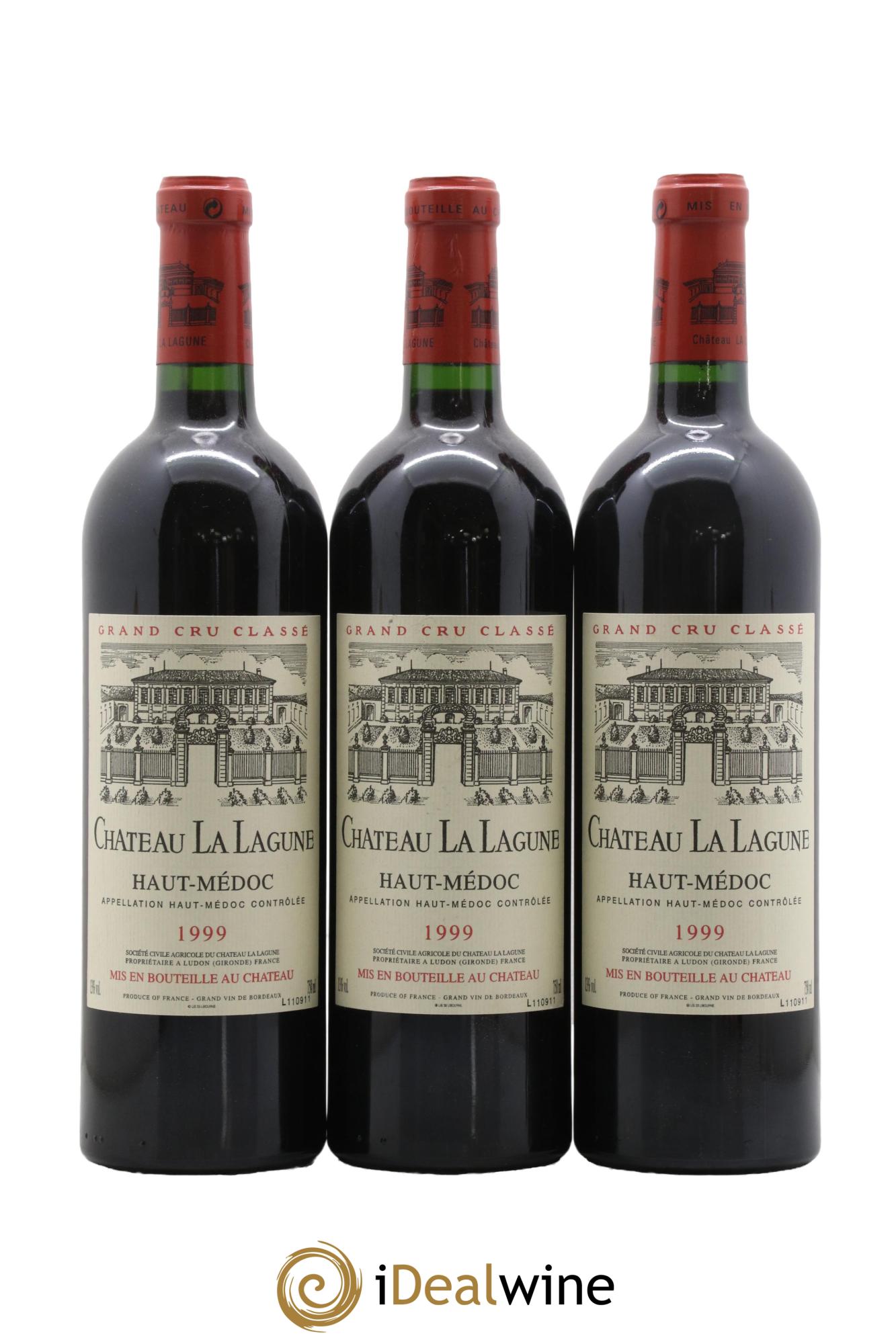 Château la Lagune 3ème Grand Cru Classé 1999 - Lot de 6 bouteilles - 1
