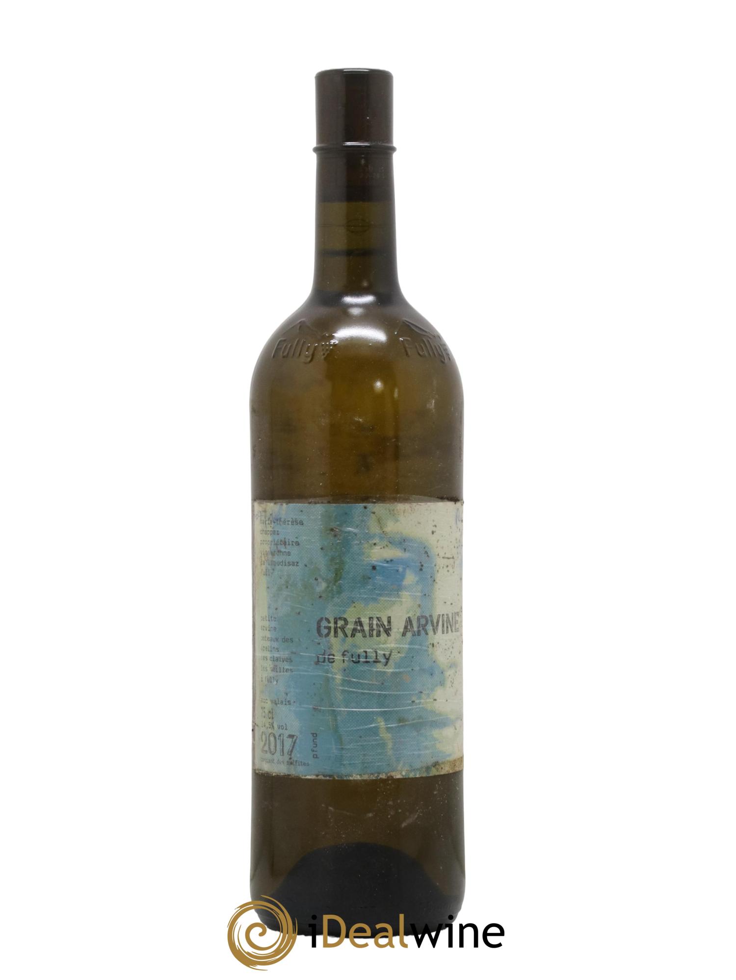 Valais Grain Arvine De Fully Chappaz 2017 - Lot de 1 bouteille - 0