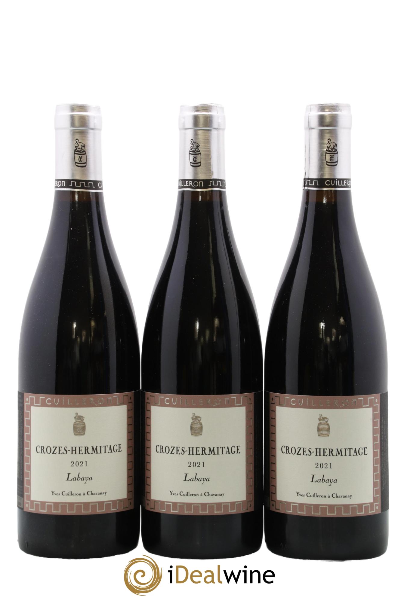 Crozes-Hermitage Labaya Yves Cuilleron 2021 - Lot de 3 bouteilles - 0