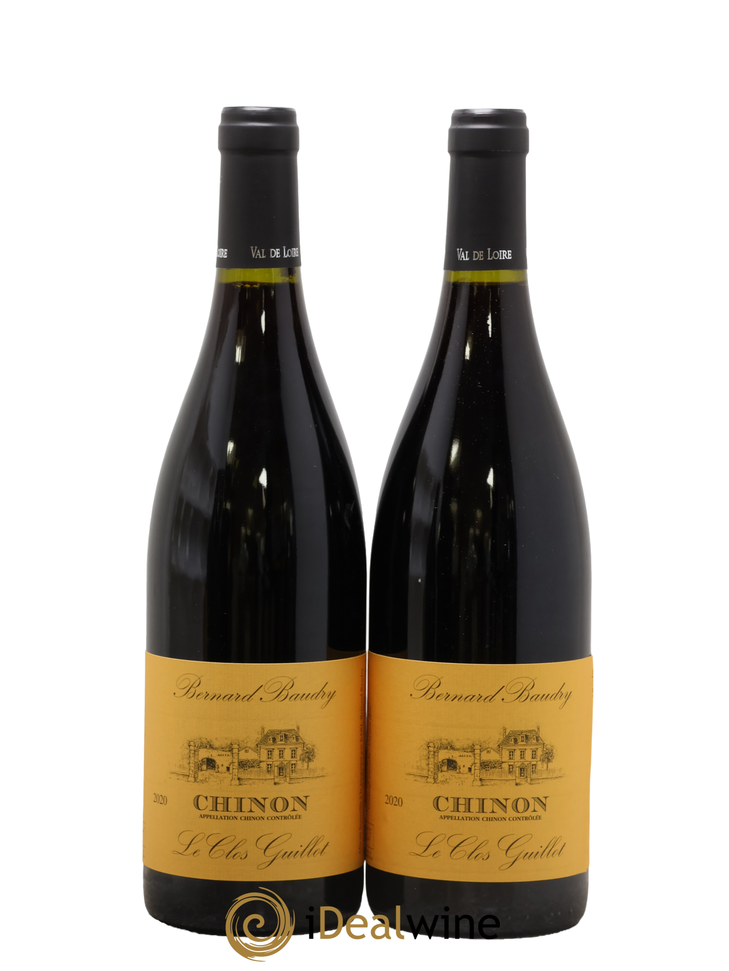 Chinon Le Clos Guillot Bernard Baudry 2020 - Posten von 2 Flaschen - 0