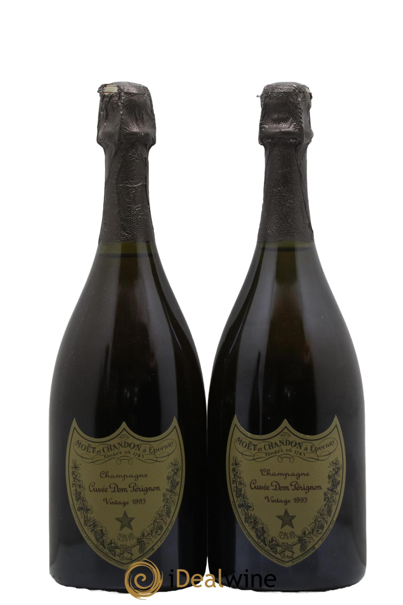 Brut Dom Pérignon 1993 - Lot of 2 bottles - 0