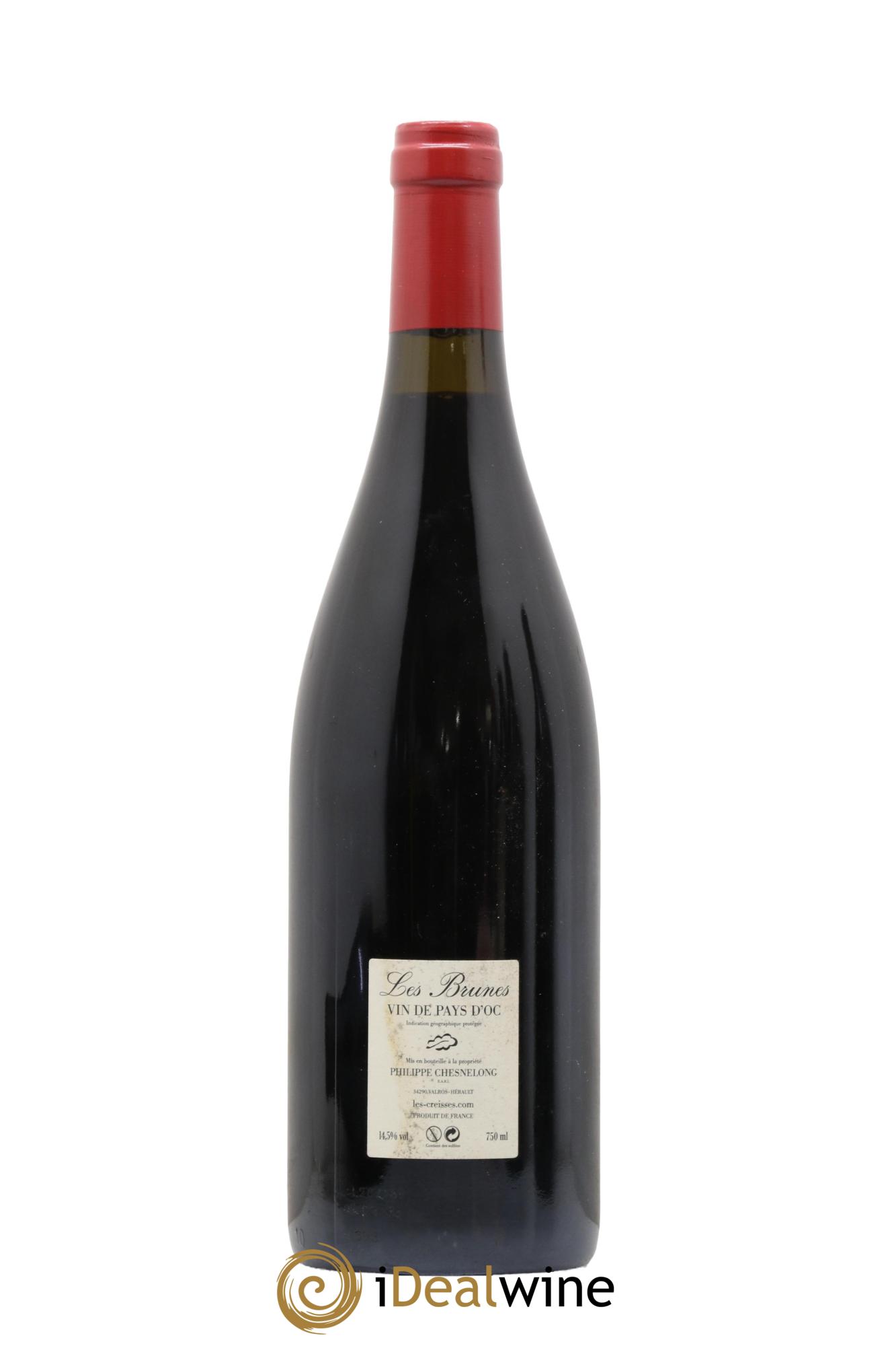 Vin de France Les Brunes Les Creisses (Domaine) 2018 - Lot de 1 bouteille - 1