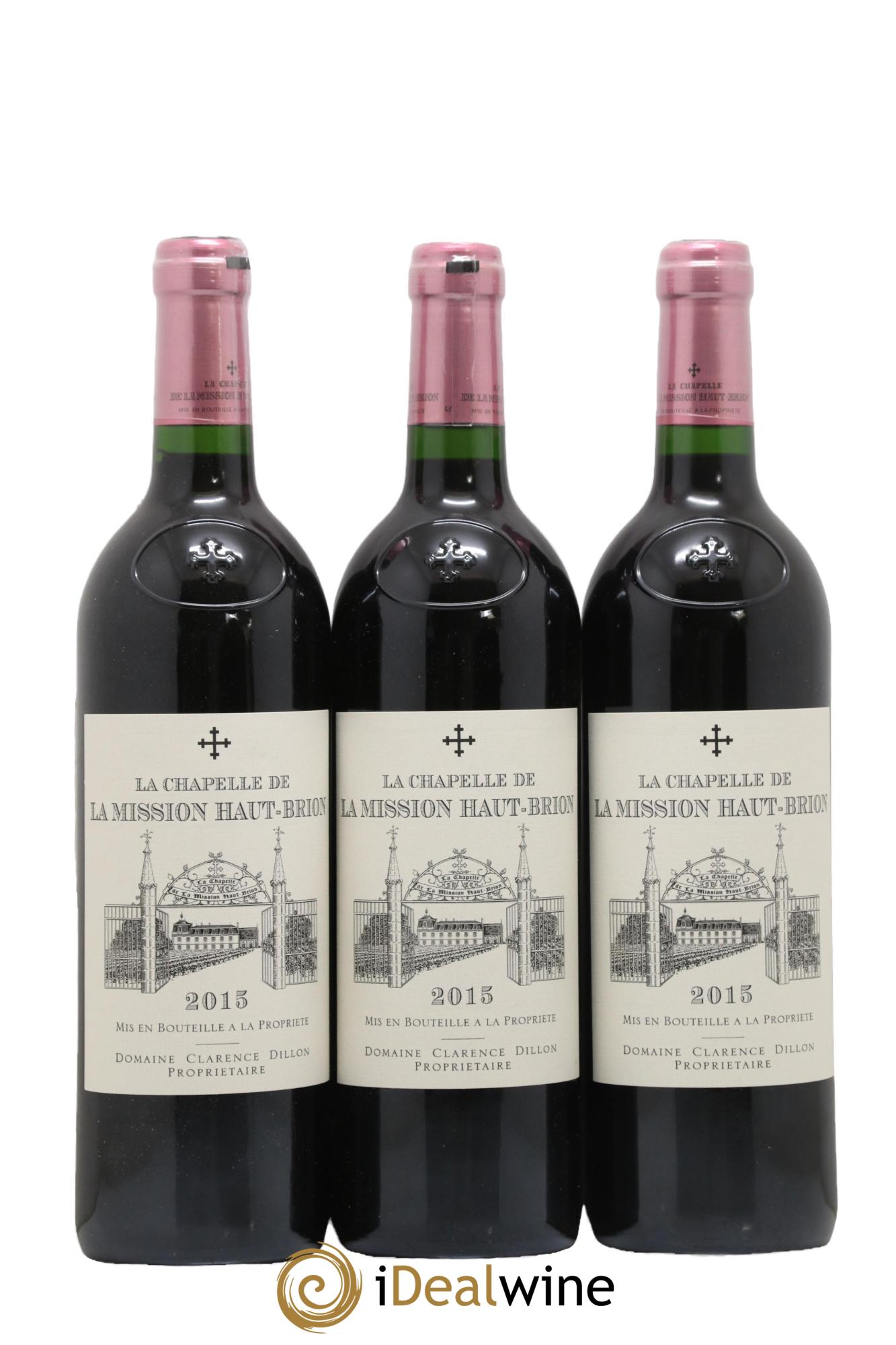 La Chapelle de La Mission Haut-Brion Second Vin  2015 - Posten von 6 Flaschen - 1