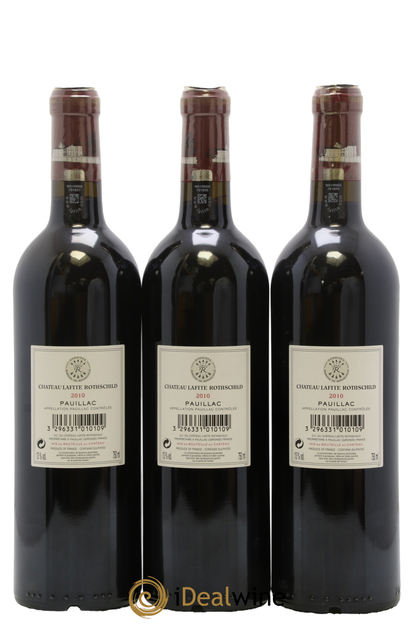 Château Lafite Rothschild 1er Grand Cru Classé 2010 - Posten von 12 Flaschen - 4