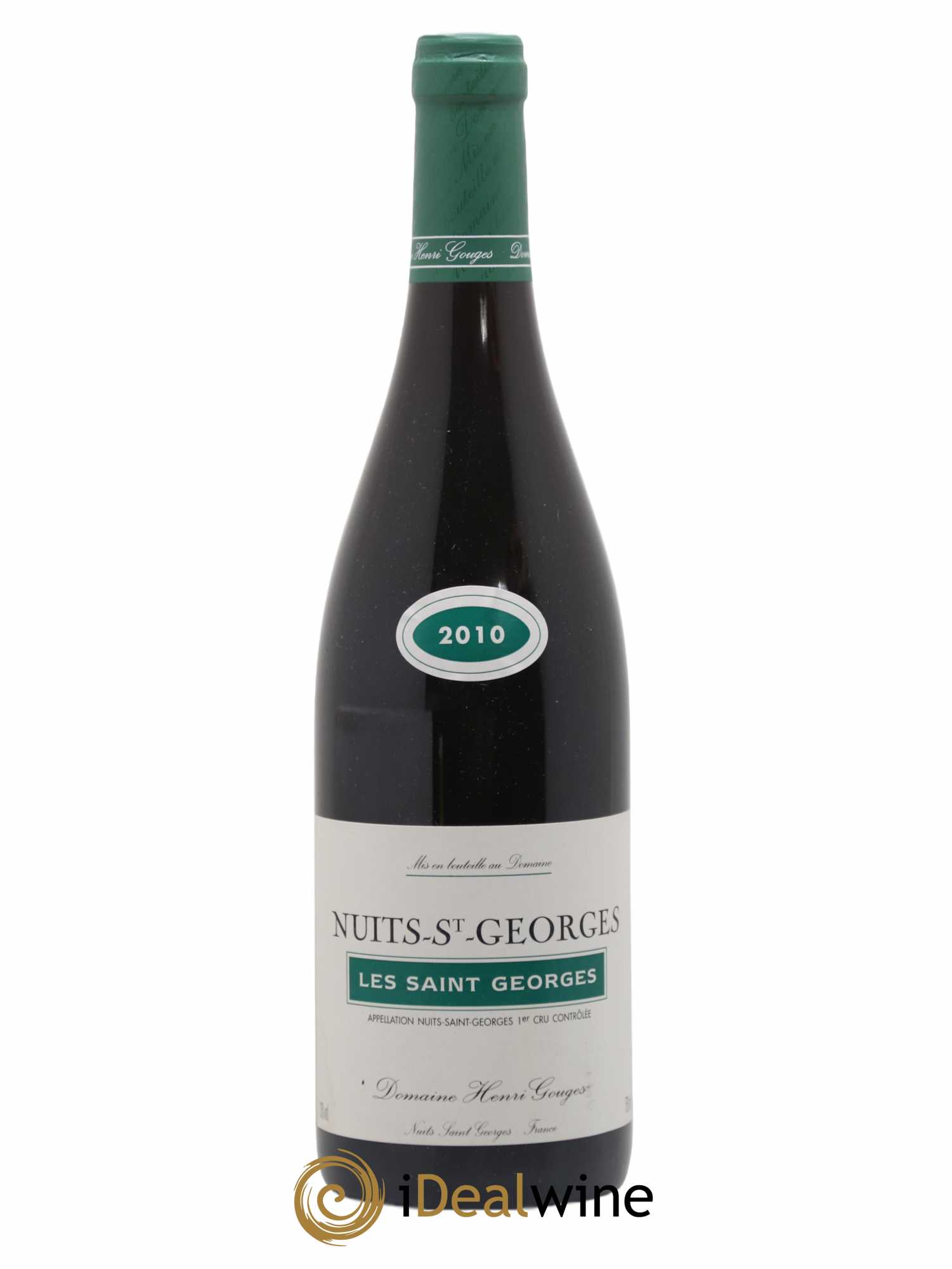 Nuits-Saint-Georges 1er Cru Les Saints Georges Henri Gouges 2010 - Posten von 1 Flasche - 0