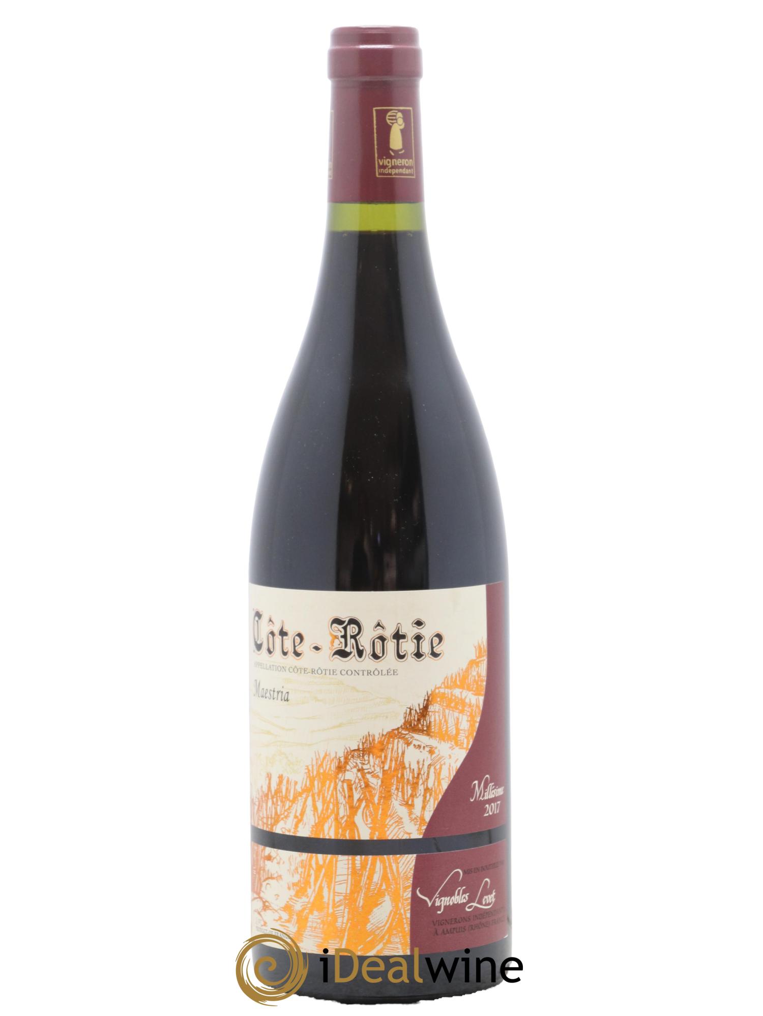 Côte-Rôtie Maestria Vignobles Levet 2017 - Lot de 1 bouteille - 0