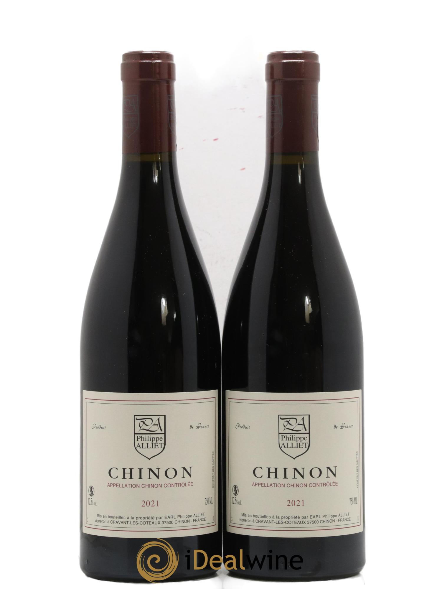 Chinon Philippe Alliet 2021 - Lot de 2 bouteilles - 0