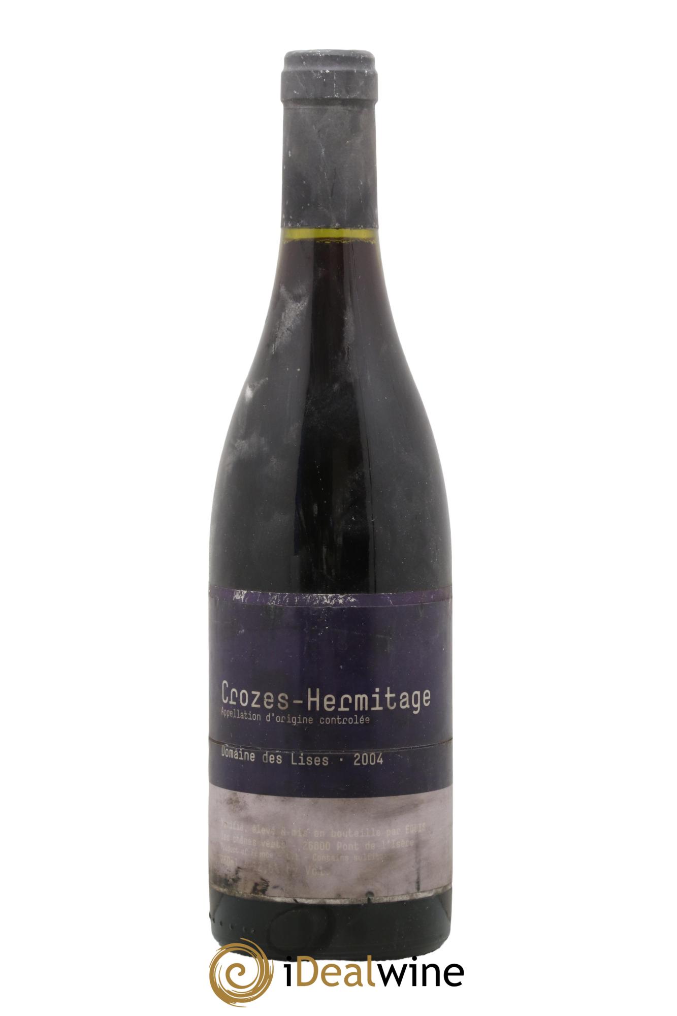 Crozes-Hermitage Lises (Domaine des) 2004 - Lot de 1 bouteille - 0