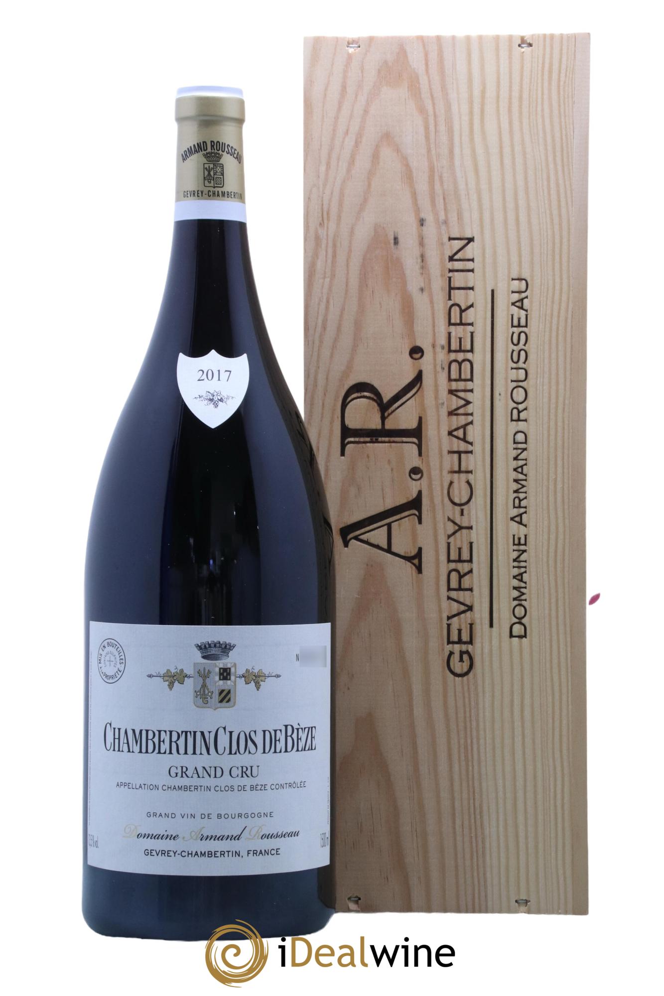 Chambertin Clos de Bèze Grand Cru Armand Rousseau (Domaine) 2017 - Lot de 1 magnum - 0