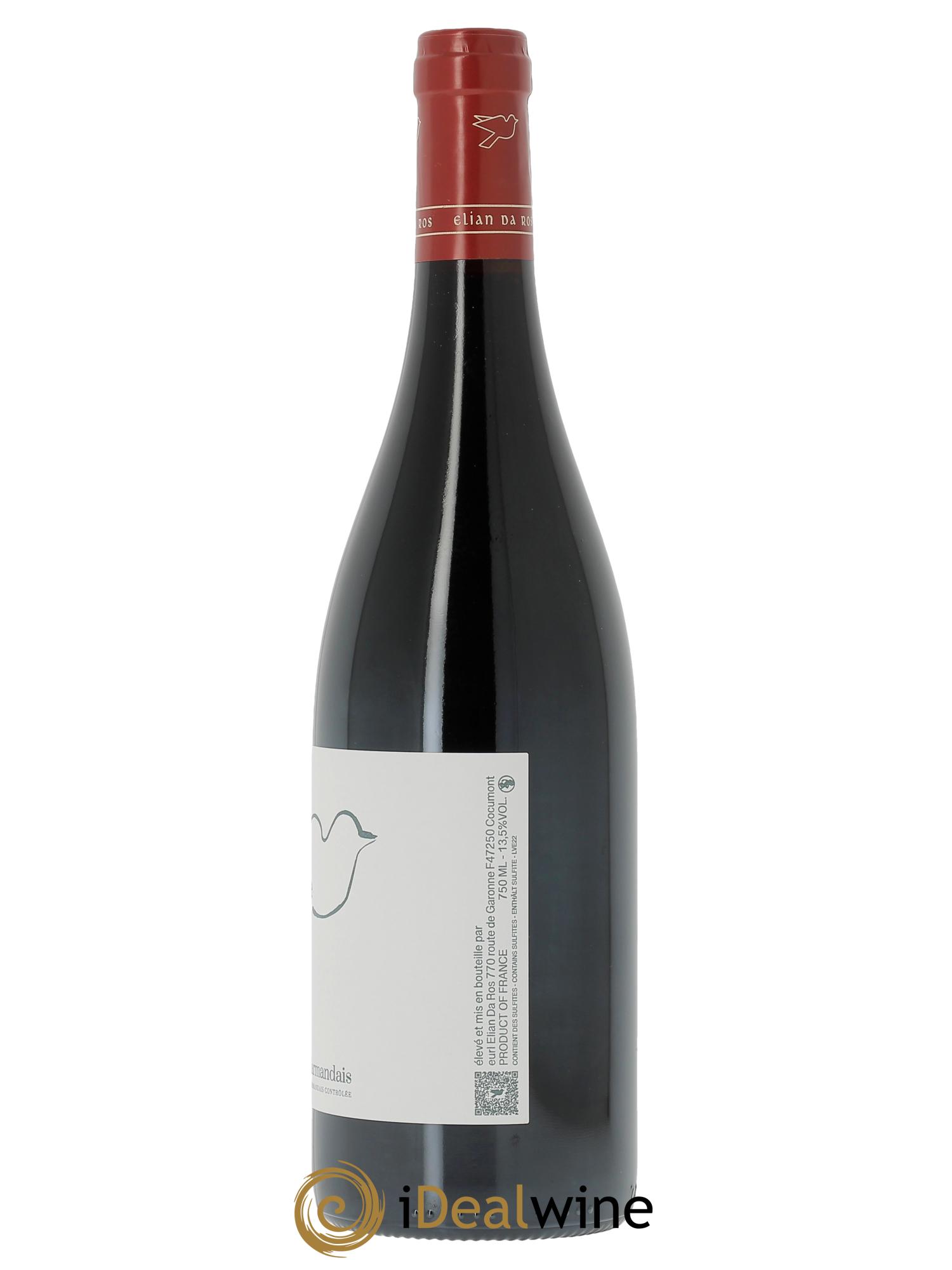 Côtes du Marmandais Le vignoble d'élian Elian Da Ros (Domaine)  2022 - Lot de 1 bouteille - 1