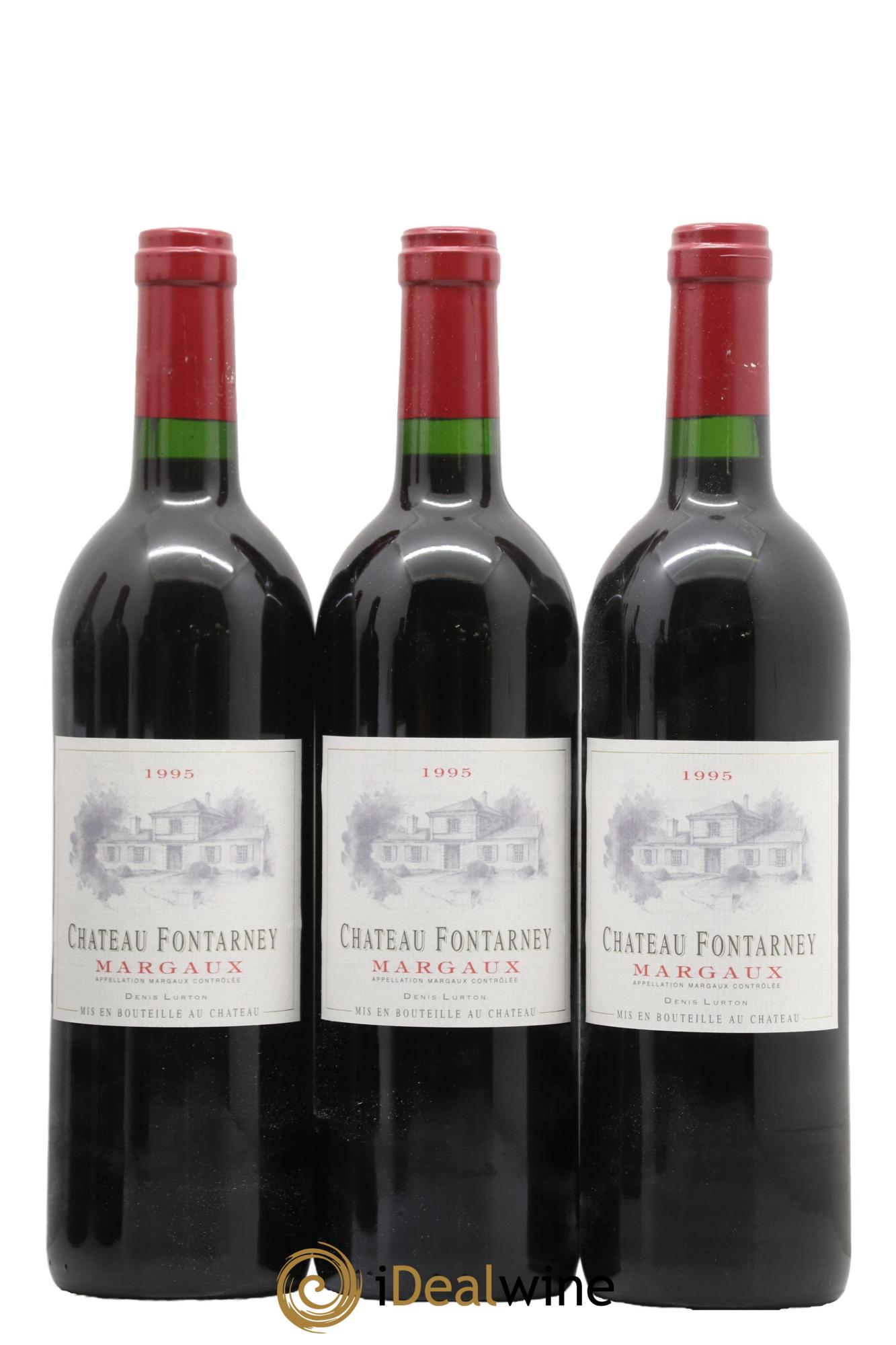 Margaux Château Fontarney 1995 - Lot de 6 bouteilles - 1