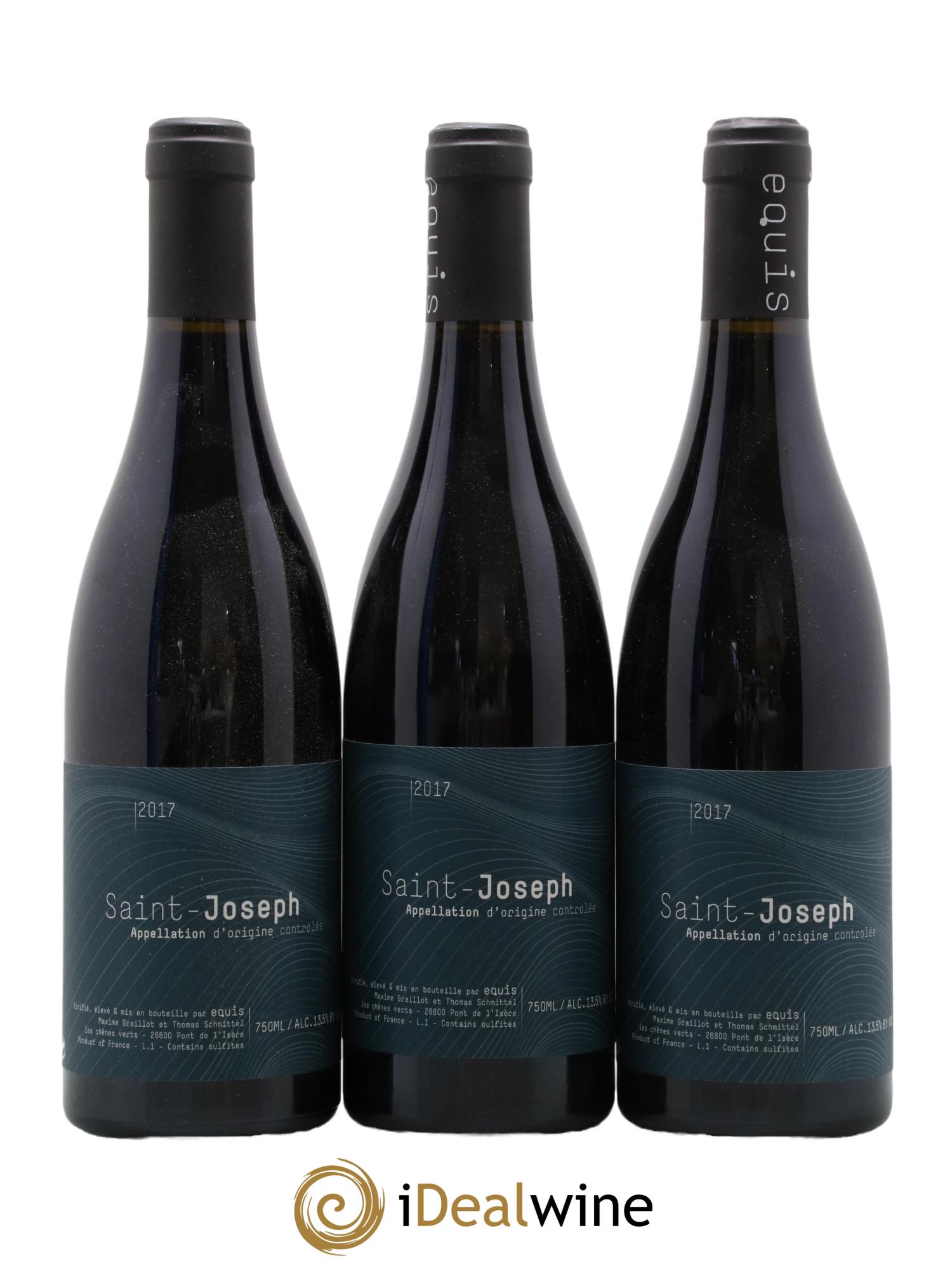 Saint-Joseph Equis 2017 - Lot de 3 bouteilles - 0