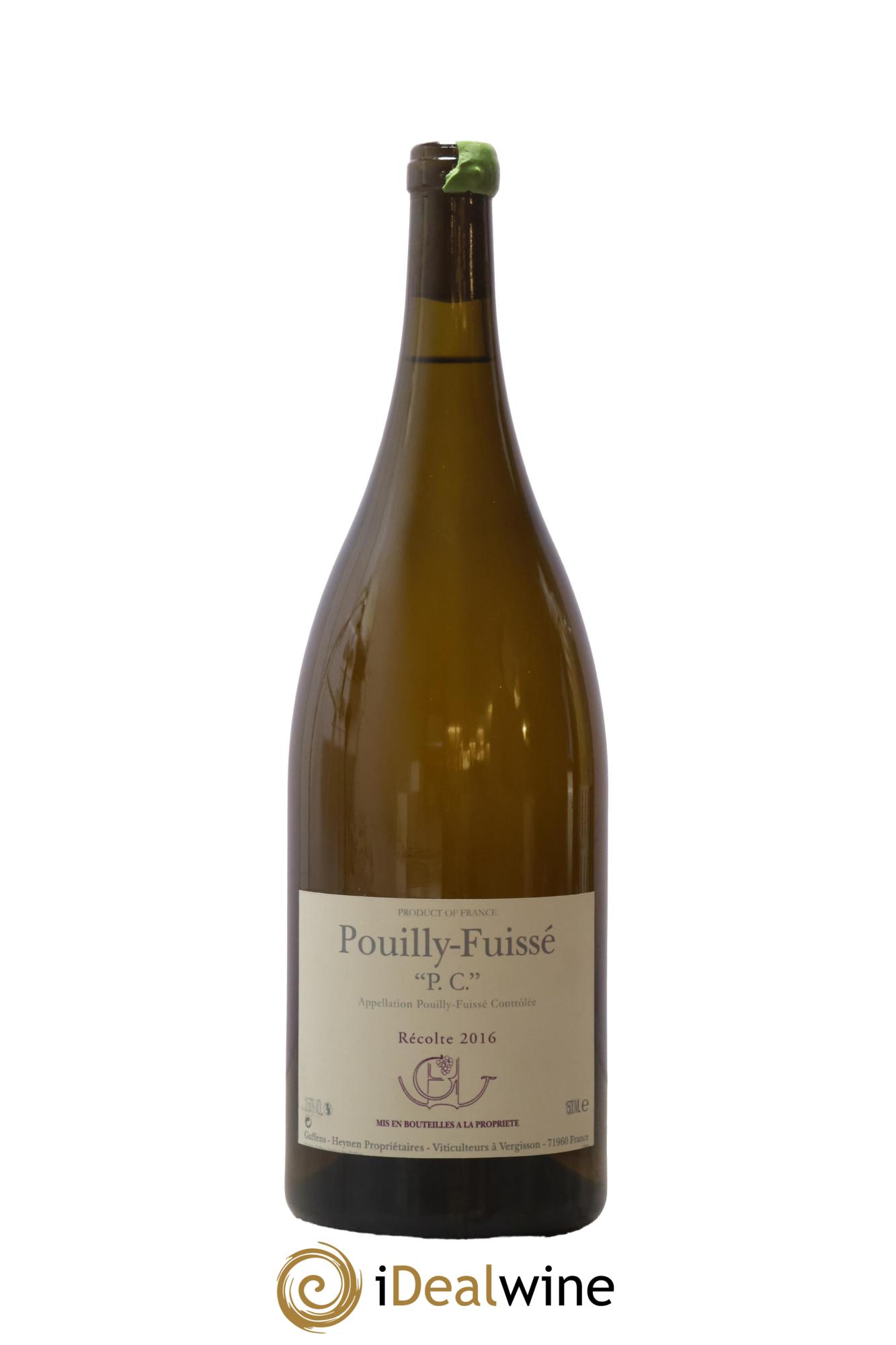 Pouilly-Fuissé P.C. Guffens-Heynen 2016 - Posten von 1 Magnum - 0