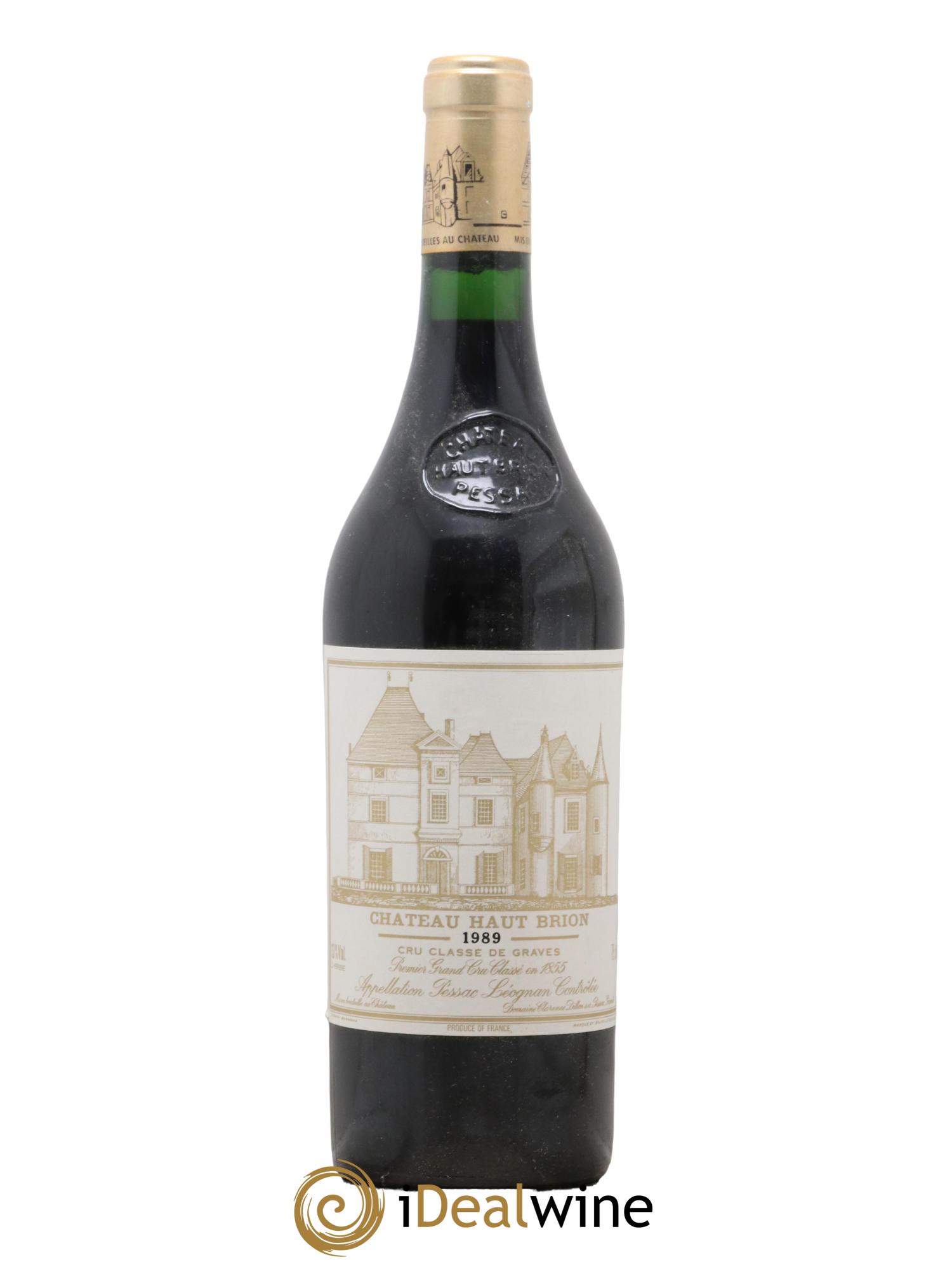 Château Haut Brion 1er Grand Cru Classé 1989 - Lot de 1 bouteille - 0